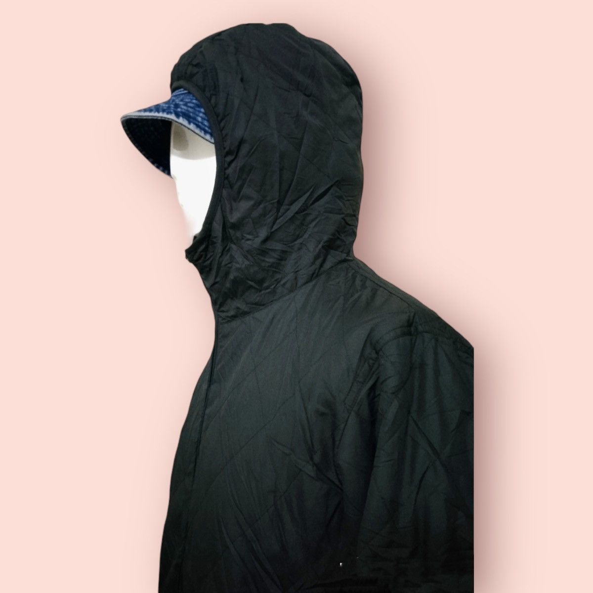 Japanese Brand × Jun Takahashi × Uniqlo Y2k UNIQLO QUILTED/FLUFFY FLEECE ZIPPER HOODIE DOWN JACKET Size US L / EU 52-54 / 3 - 14 Thumbnail