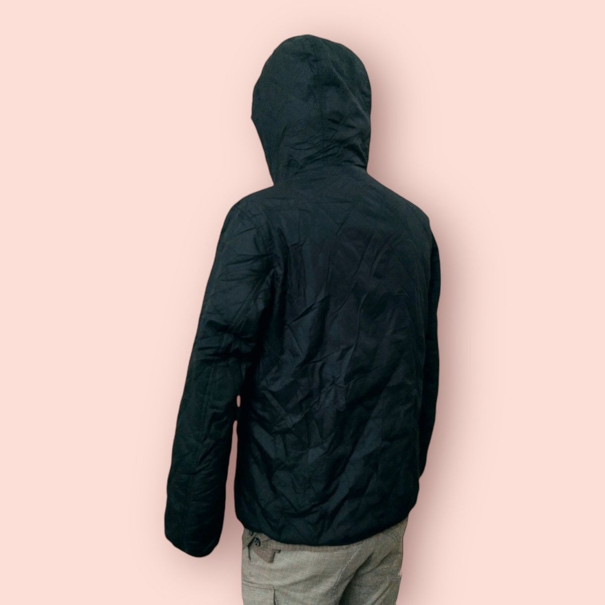 Japanese Brand × Jun Takahashi × Uniqlo Y2k UNIQLO QUILTED/FLUFFY FLEECE ZIPPER HOODIE DOWN JACKET Size US L / EU 52-54 / 3 - 11 Thumbnail
