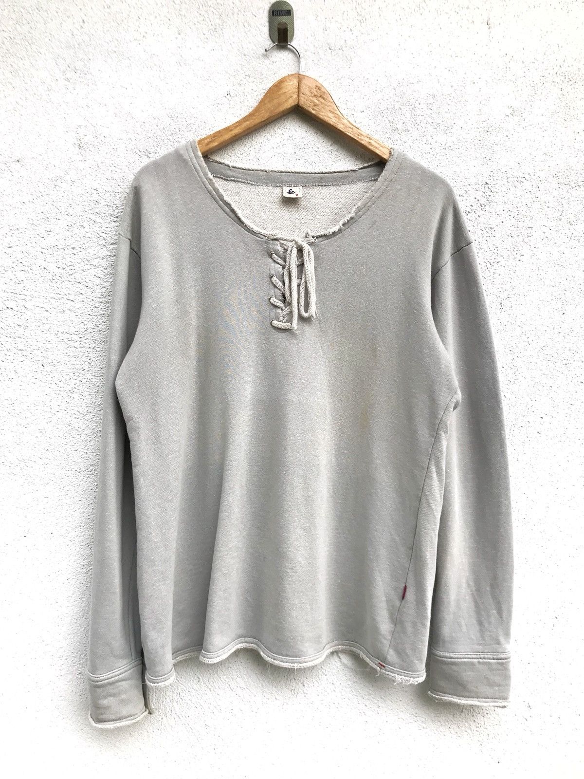 Eternal Japanese Brand Eternal Drawstring Neck Crewneck Sweatshirt Size US M / EU 48-50 / 2 - 1 Thumbnail