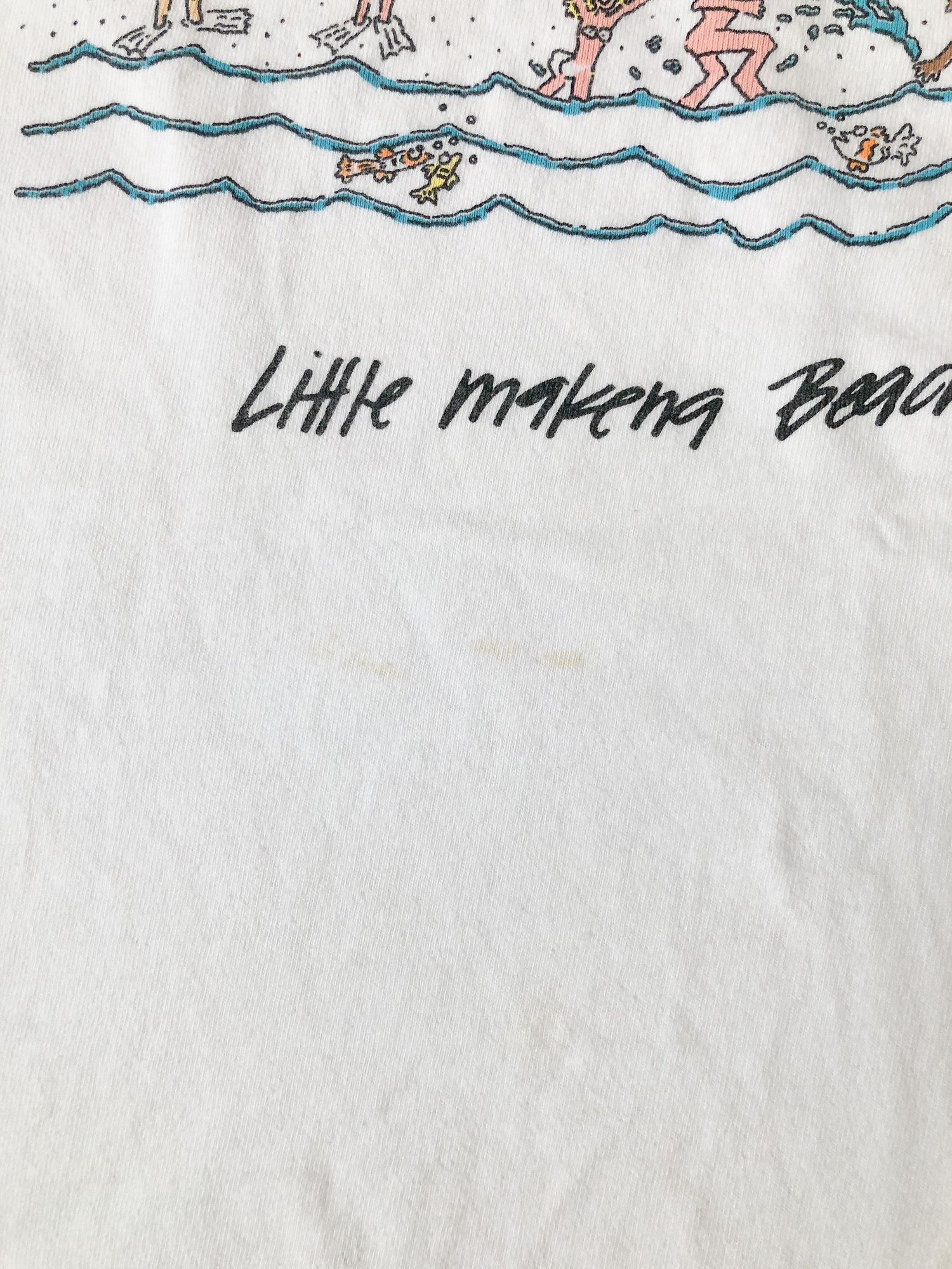 Vintage 1991 Single Stitch Nude Beach Little Makena, Maui T-Shirt Size US XXL / EU 58 / 5 - 5 Thumbnail