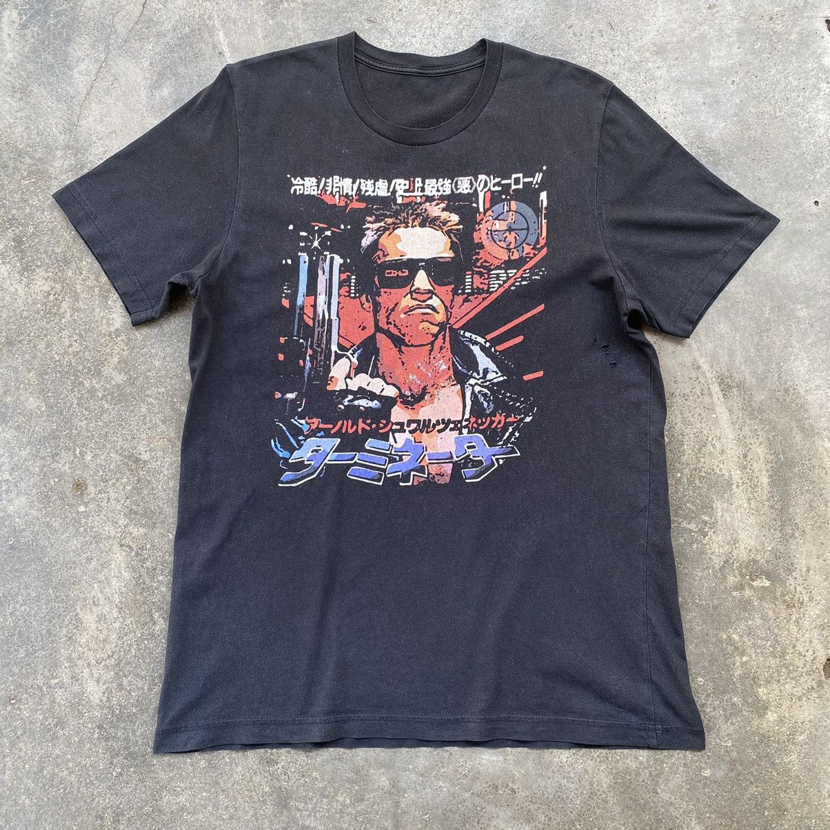 Japanese Brand Vintage The Terminator Movie Distressed Tees Size US M / EU 48-50 / 2 - 1 Thumbnail