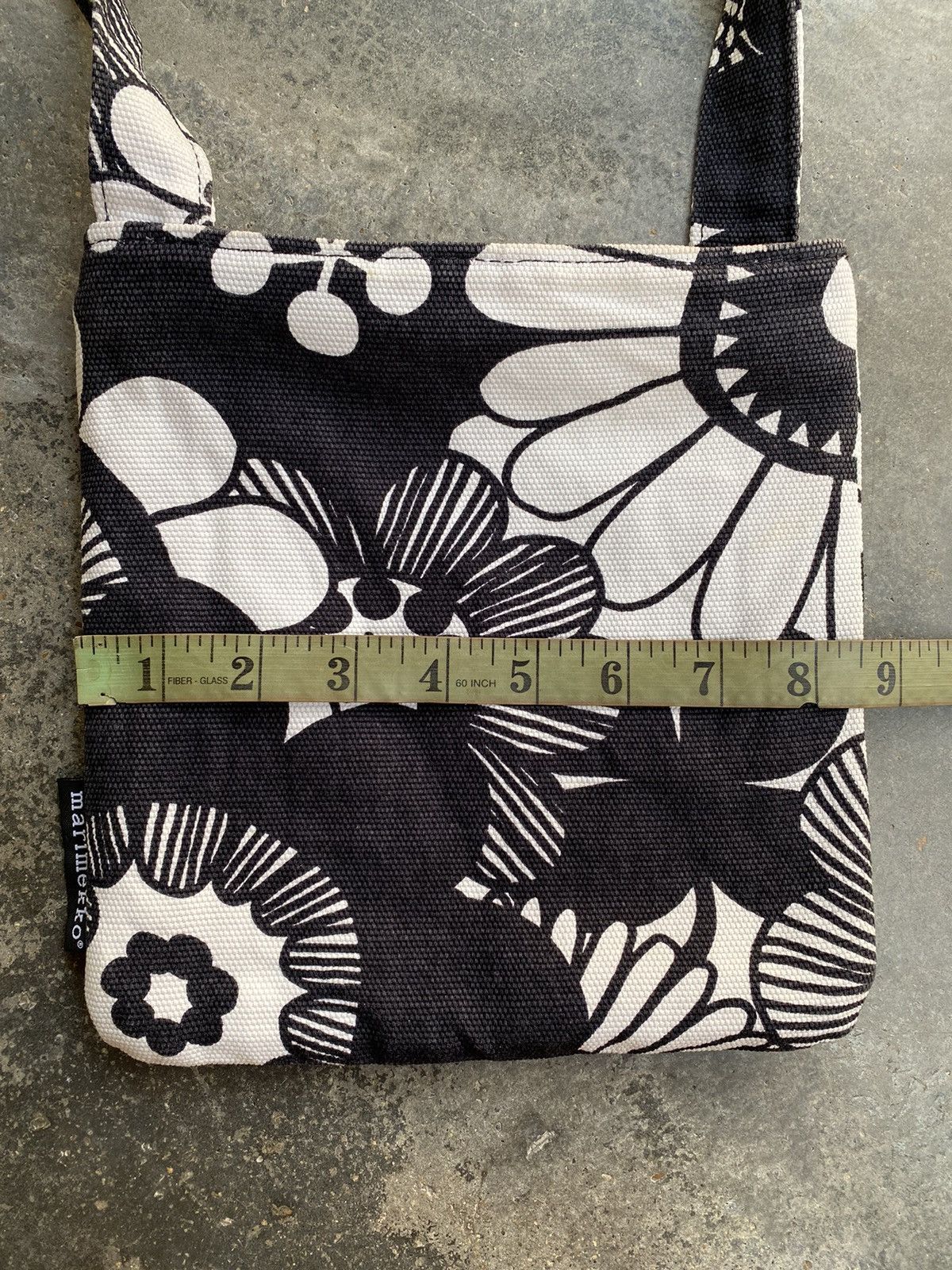 Japanese Brand vintage Marimekko Floral Cross Body Bag Size ONE SIZE - 13 Thumbnail