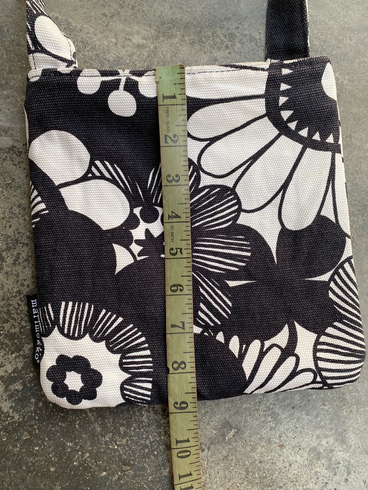 Japanese Brand vintage Marimekko Floral Cross Body Bag Size ONE SIZE - 12 Thumbnail
