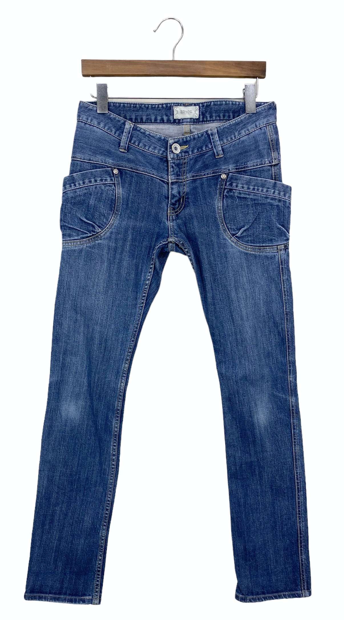 Japanese Brand Avice Low Rise Baker Pocket Jeans Size 29" - 1 Thumbnail