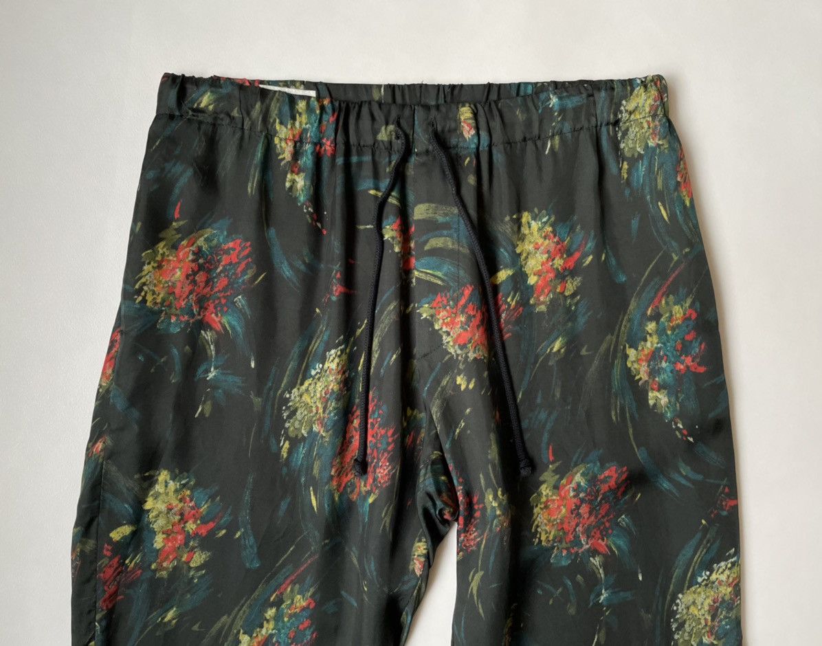 Dries Van Noten S/S 20 Firework Floral Trousers Size US 32 / EU 48 - 2 Thumbnail