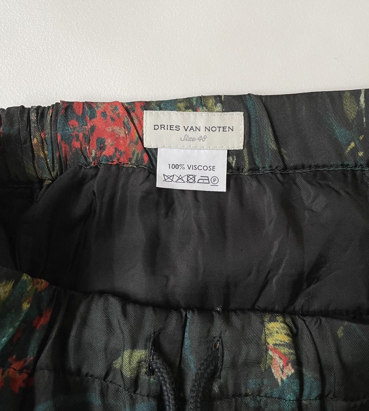 Dries Van Noten S/S 20 Firework Floral Trousers Size US 32 / EU 48 - 3 Thumbnail