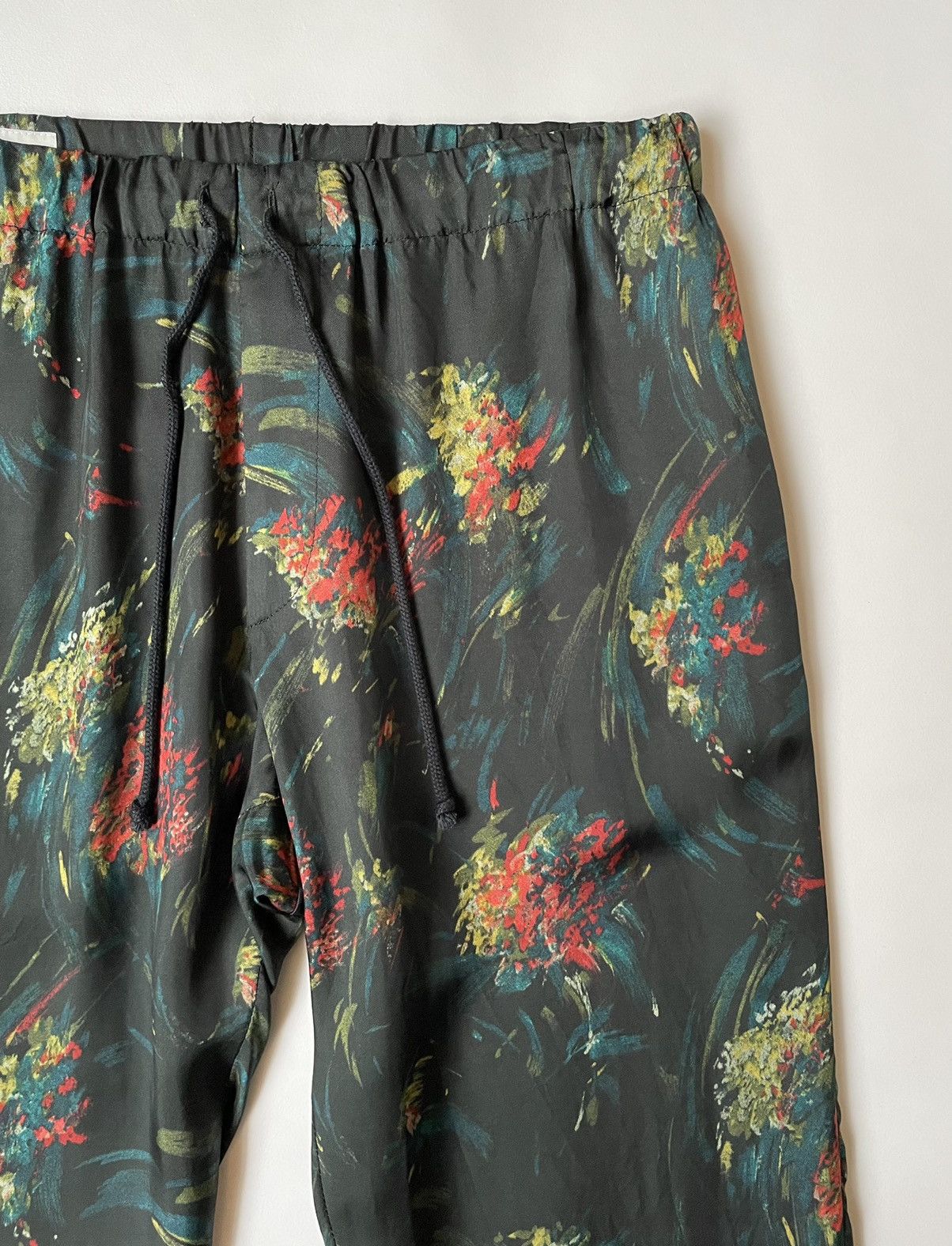 Dries Van Noten S/S 20 Firework Floral Trousers Size US 32 / EU 48 - 5 Thumbnail