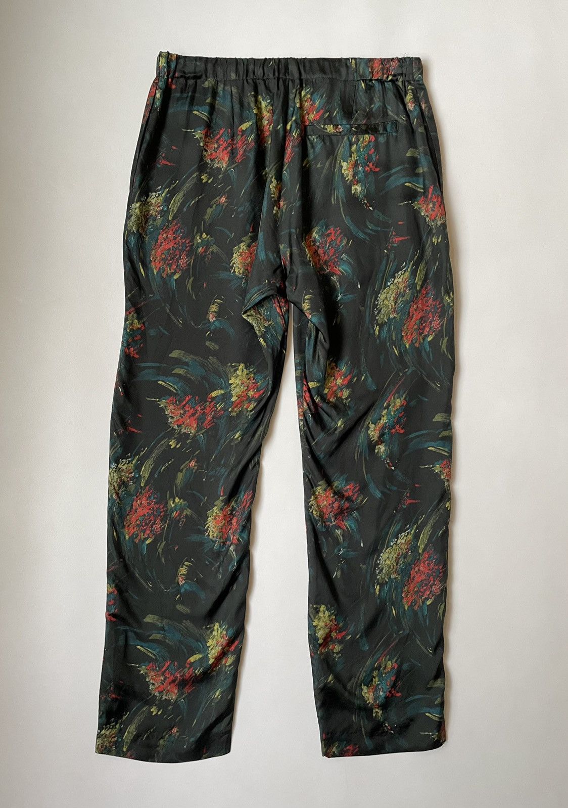 Dries Van Noten S/S 20 Firework Floral Trousers Size US 32 / EU 48 - 8 Thumbnail