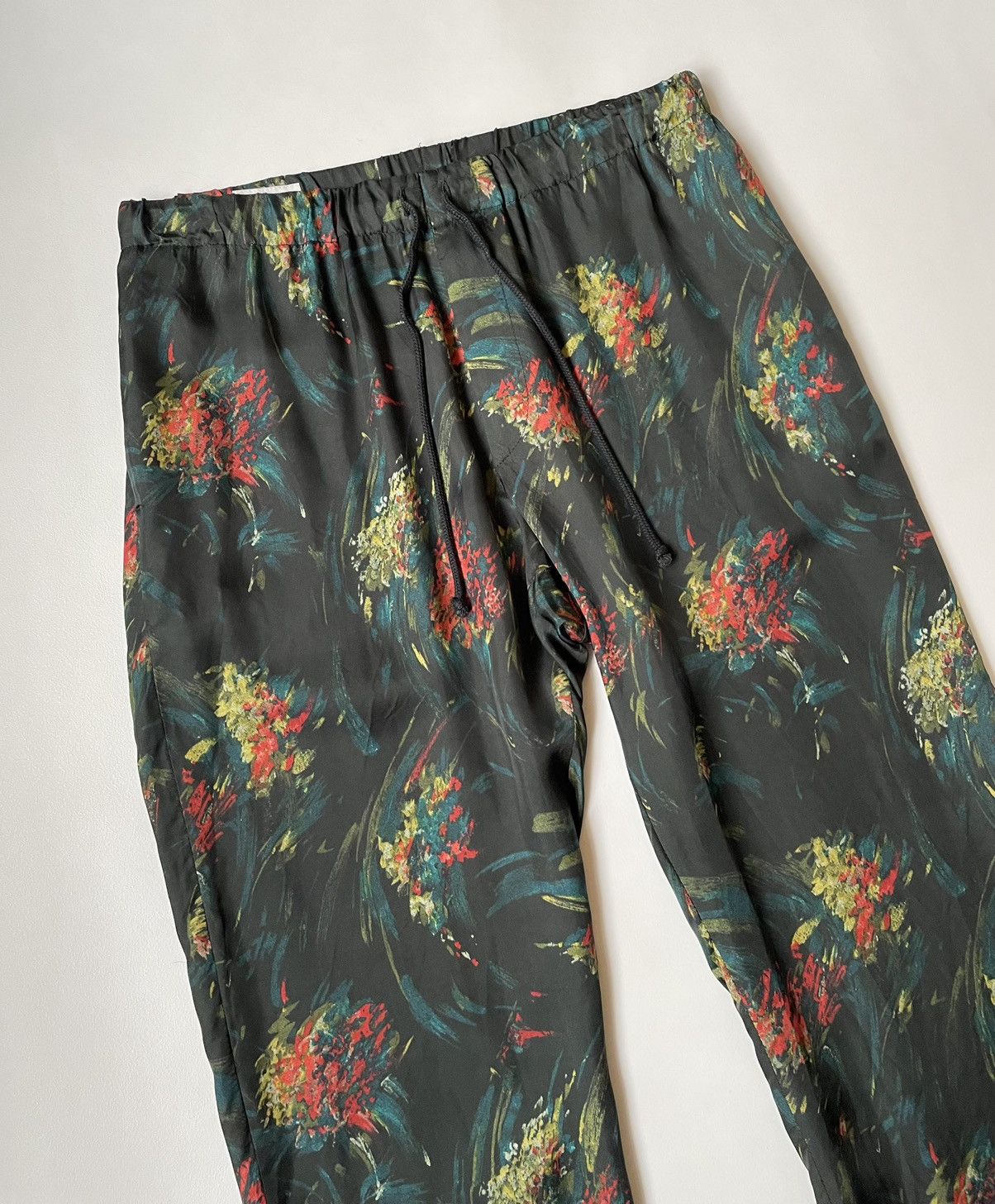 Dries Van Noten S/S 20 Firework Floral Trousers Size US 32 / EU 48 - 4 Thumbnail