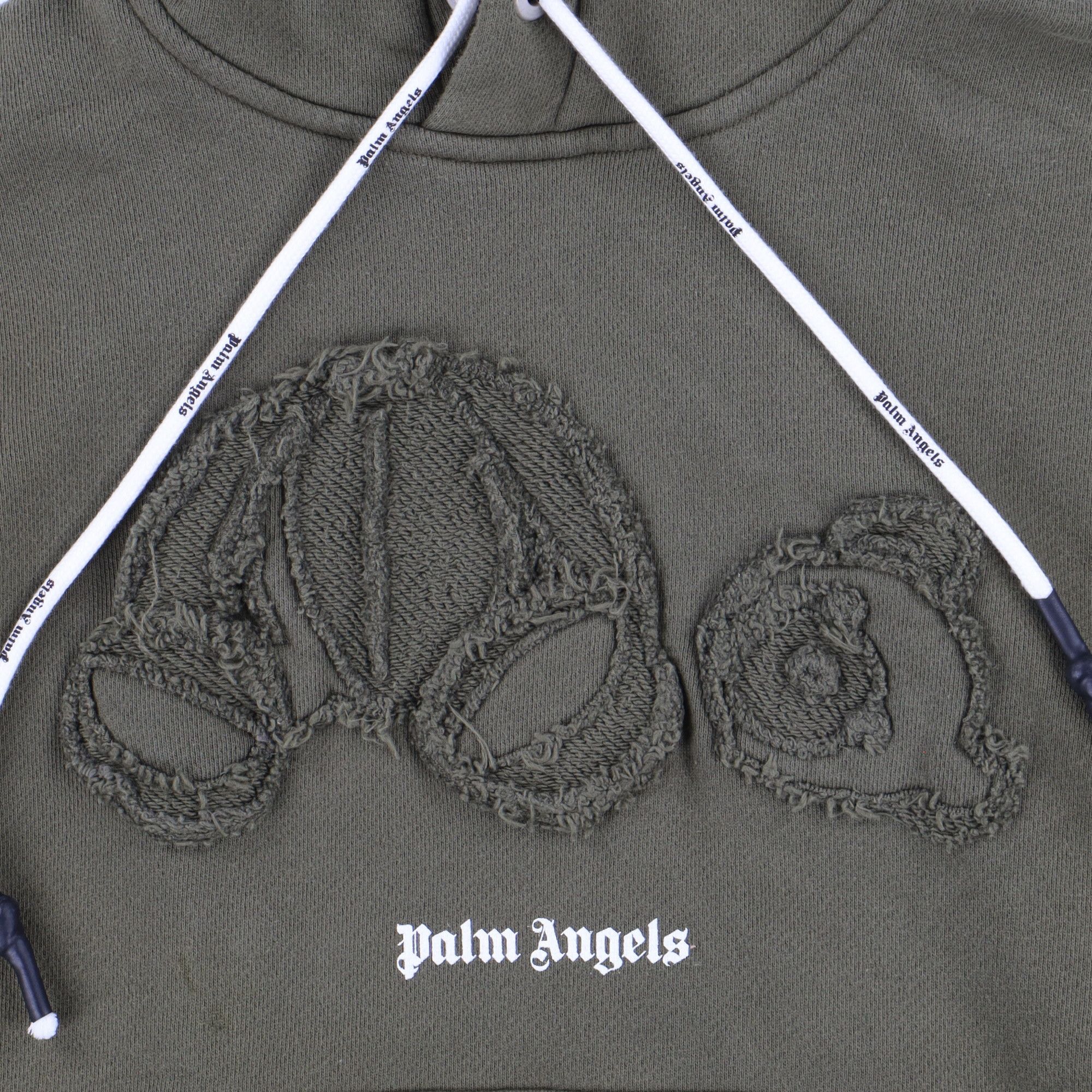 Palm Angels Military Green Kill The Bear Hoodie Size US XL / EU 56 / 4 - 5 Thumbnail