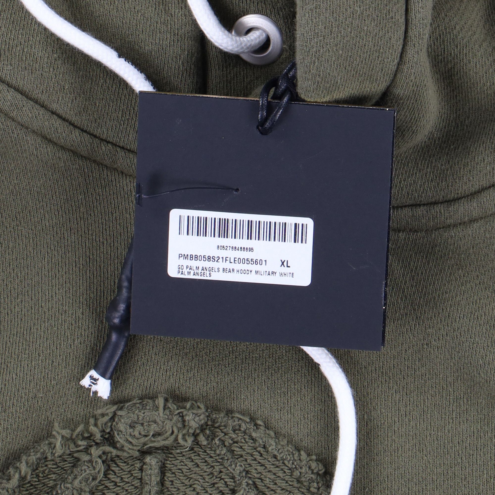 Palm Angels Military Green Kill The Bear Hoodie Size US XL / EU 56 / 4 - 8 Thumbnail