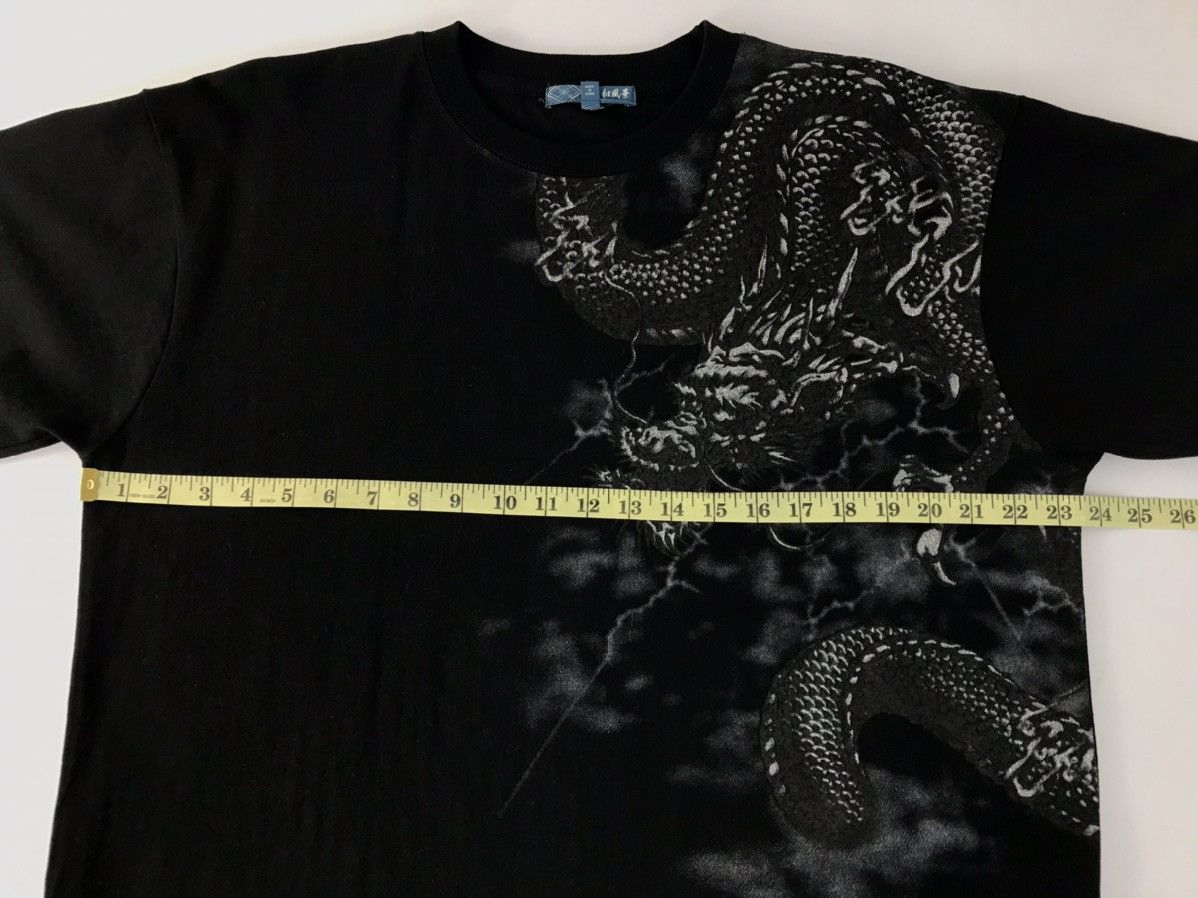 Japanese Brand × Vintage Tee JapaneseBrand Big Logo Tiger-Dragon embroidery Design Size US XL / EU 56 / 4 - 9 Thumbnail