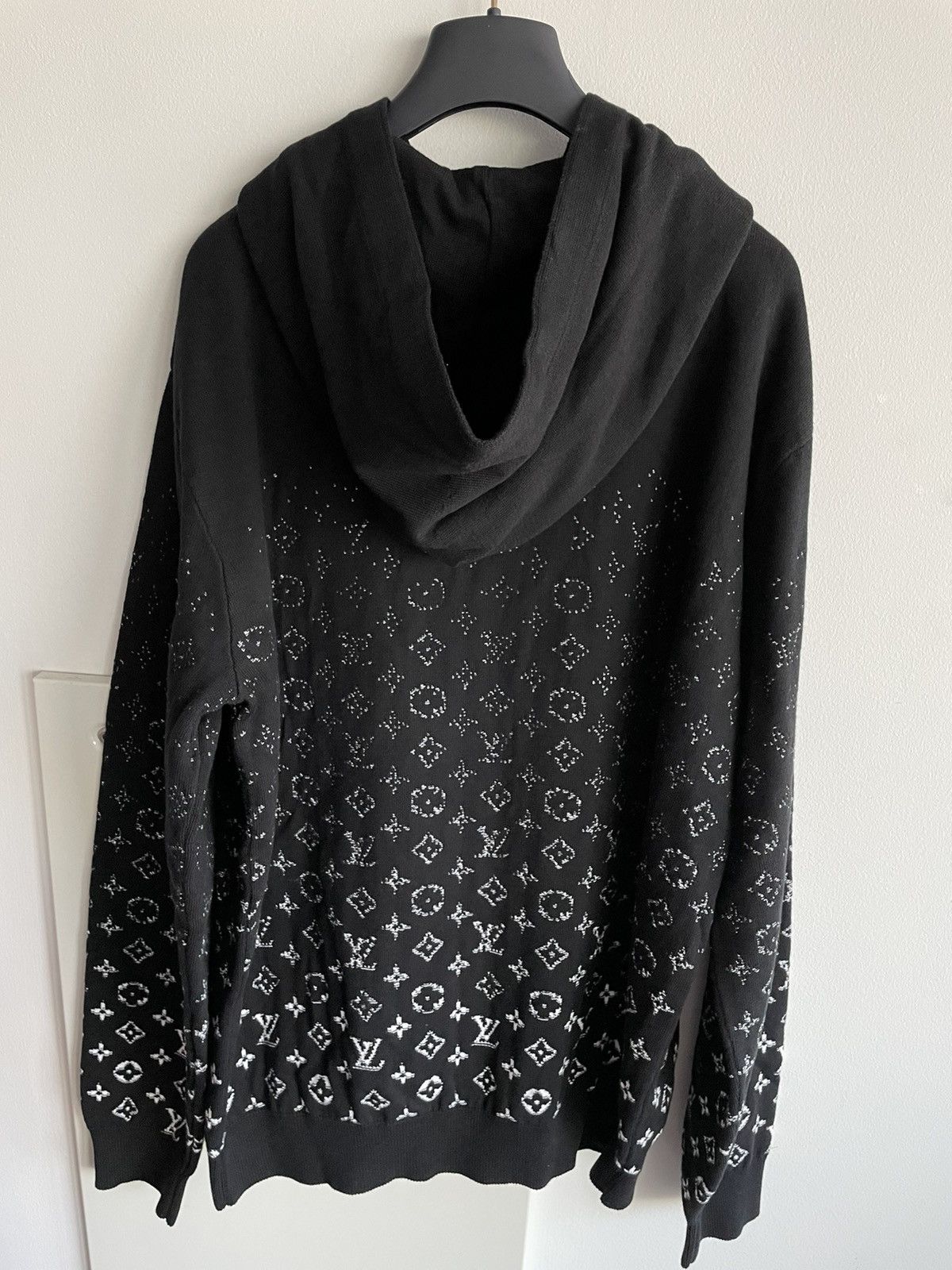 Louis Vuitton Super Runway Limited LV Monogram Hooded Sweater BRAND NEW Size US L / EU 52-54 / 3 - 24 Thumbnail