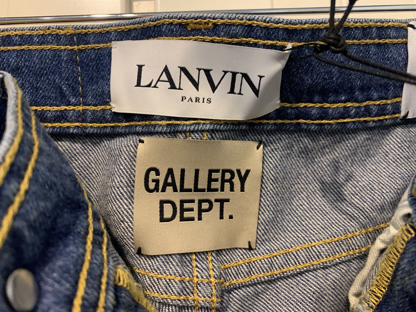 Gallery Dept. × Lanvin FINAL DROP / SS'21 Jean Twist Leg Size US 32 / EU 48 - 4 Thumbnail