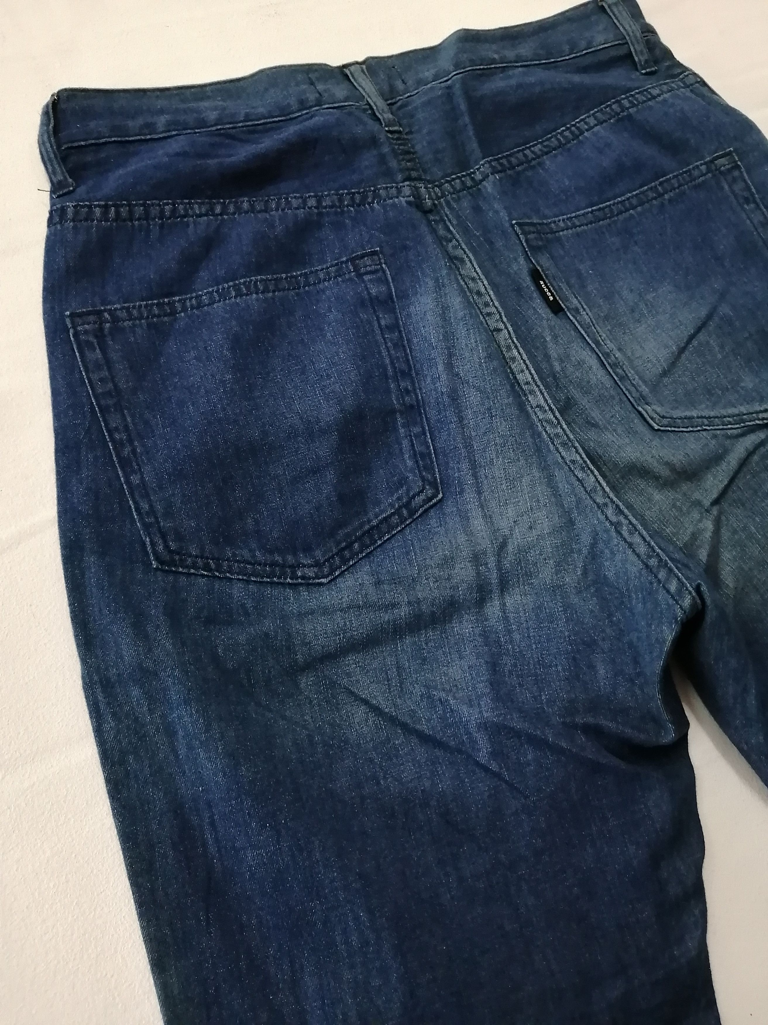 Issey Miyake Vintage ZUCCA Issey Miyake Light Jeans Size US 31 - 4 Thumbnail
