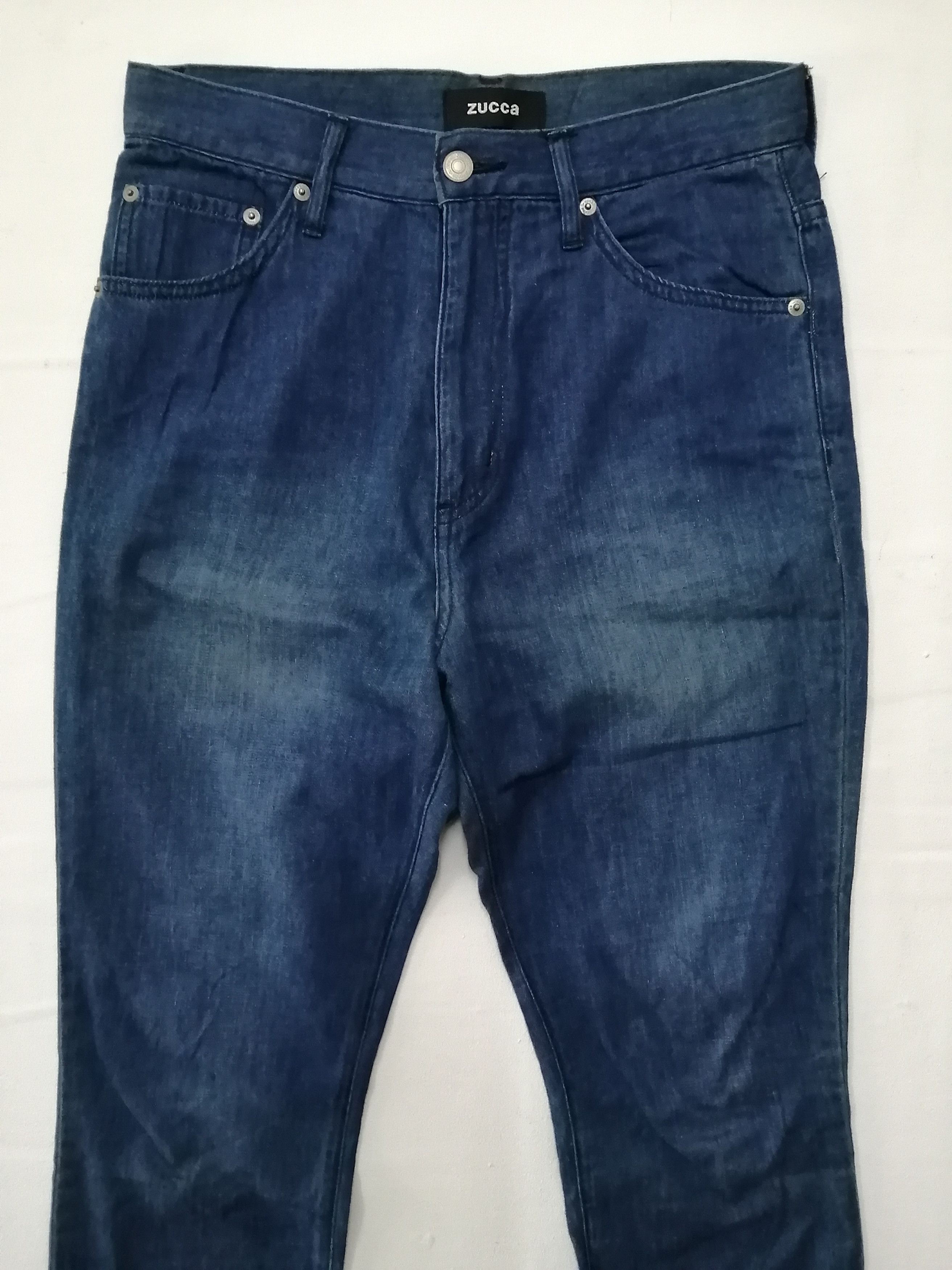 Issey Miyake Vintage ZUCCA Issey Miyake Light Jeans Size US 31 - 13 Thumbnail