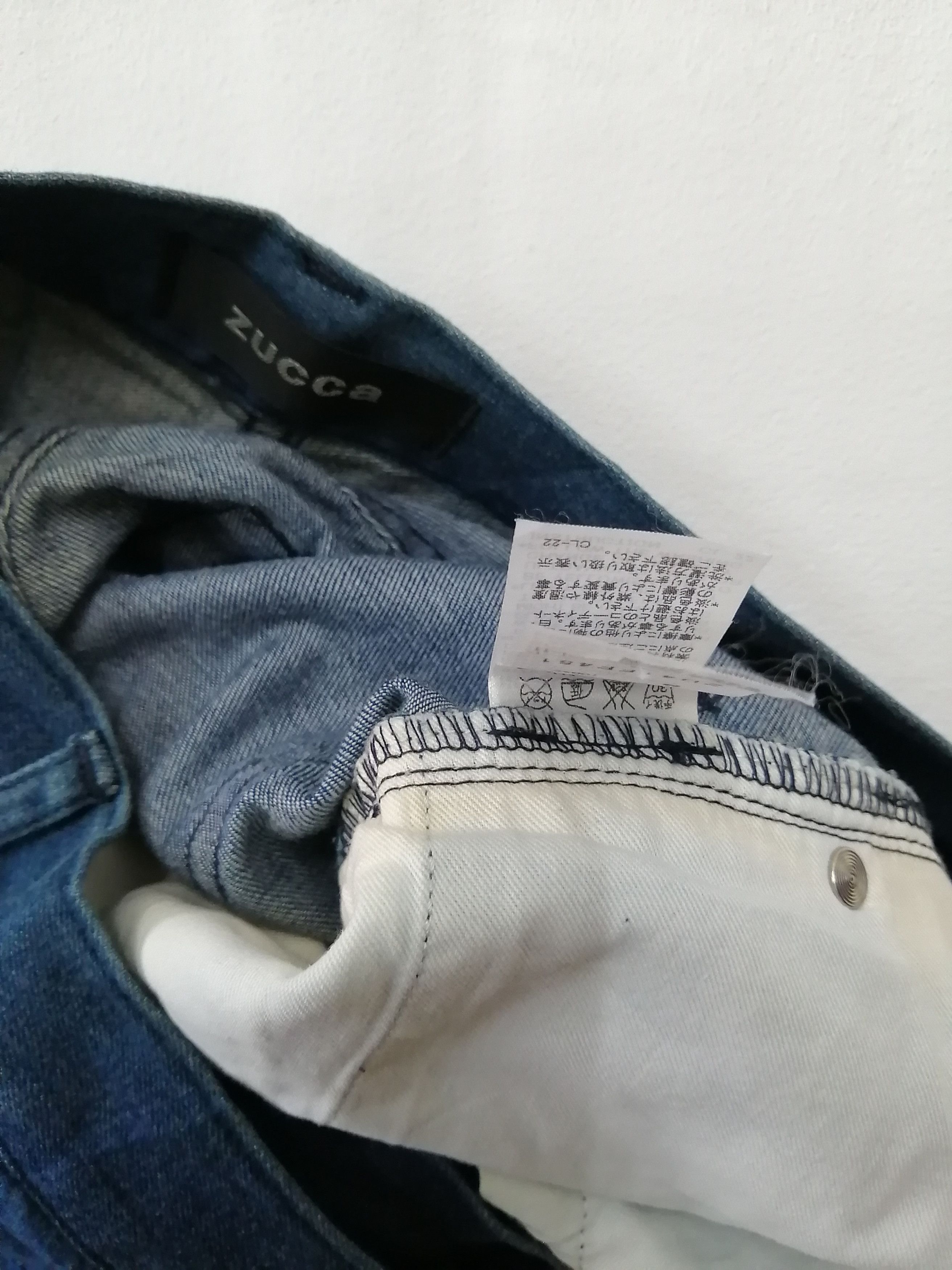 Issey Miyake Vintage ZUCCA Issey Miyake Light Jeans Size US 31 - 7 Thumbnail