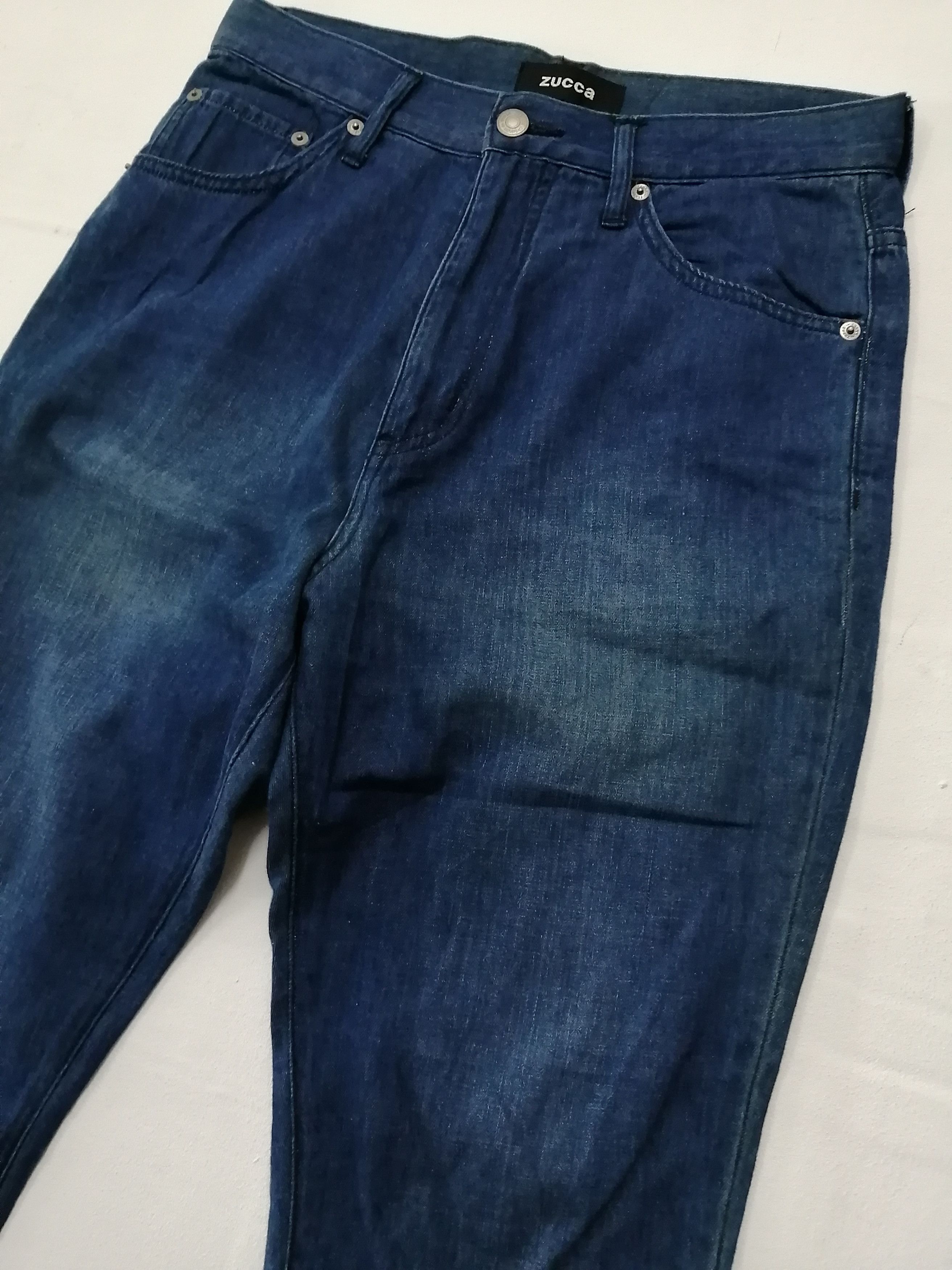Issey Miyake Vintage ZUCCA Issey Miyake Light Jeans Size US 31 - 12 Thumbnail