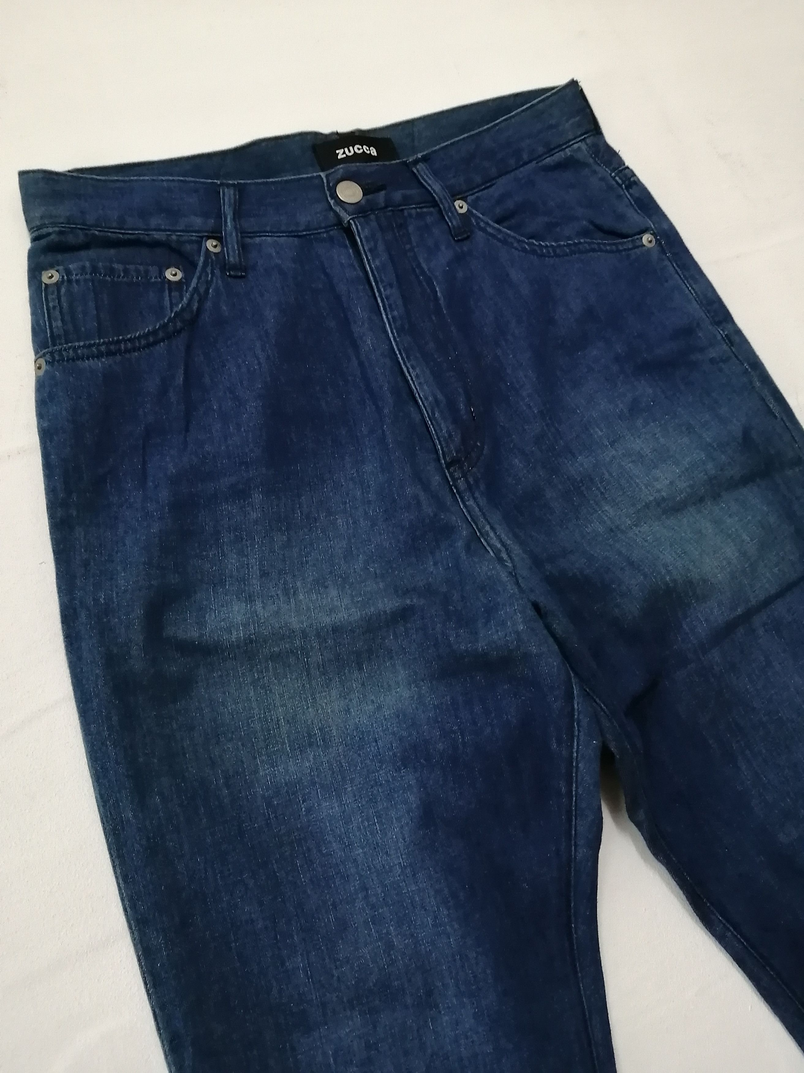 Issey Miyake Vintage ZUCCA Issey Miyake Light Jeans Size US 31 - 11 Thumbnail