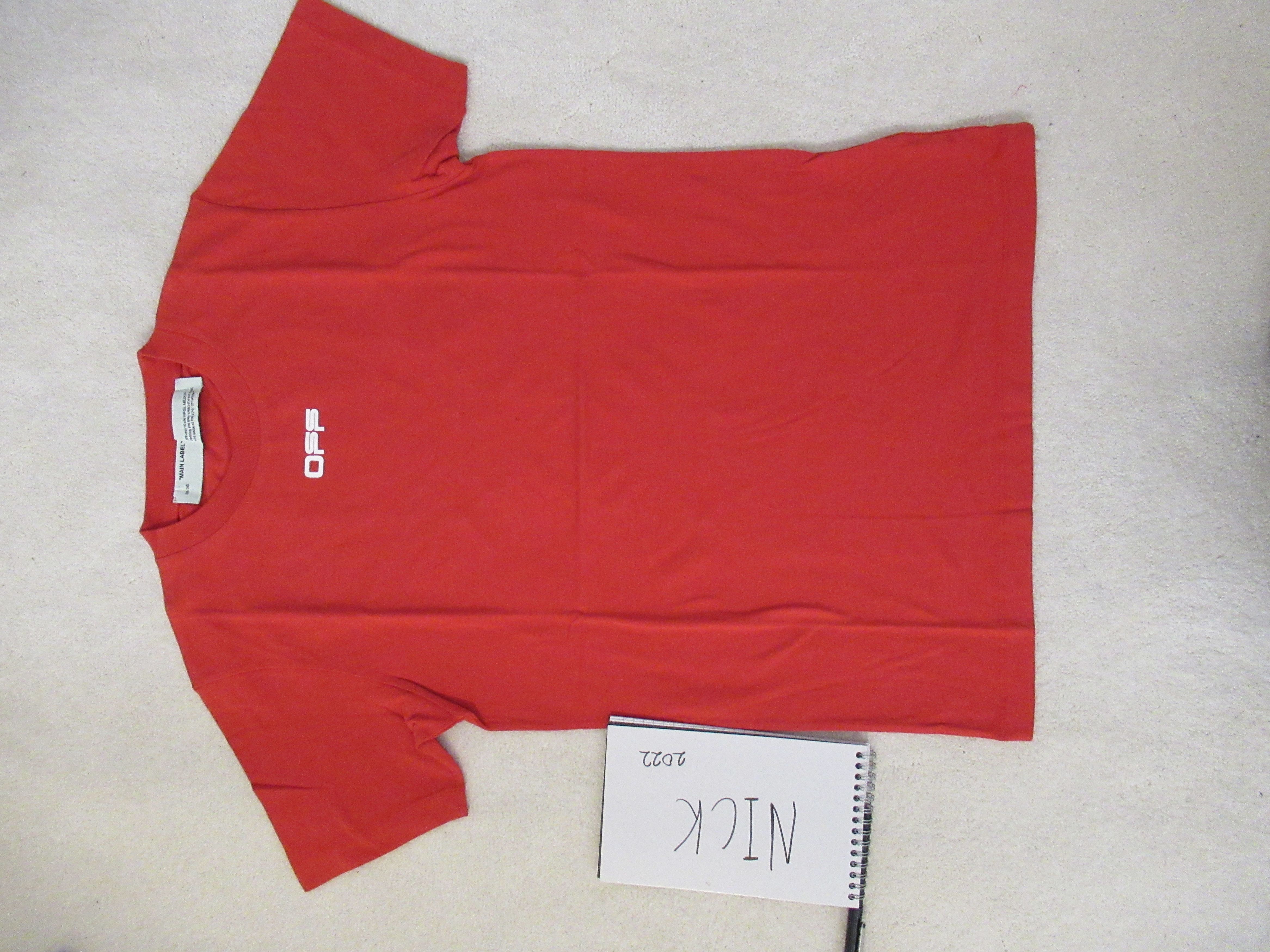 Off-White Off White Red Airport Tape Arrows Virgil Medium New Size US M / EU 48-50 / 2 - 2 Thumbnail