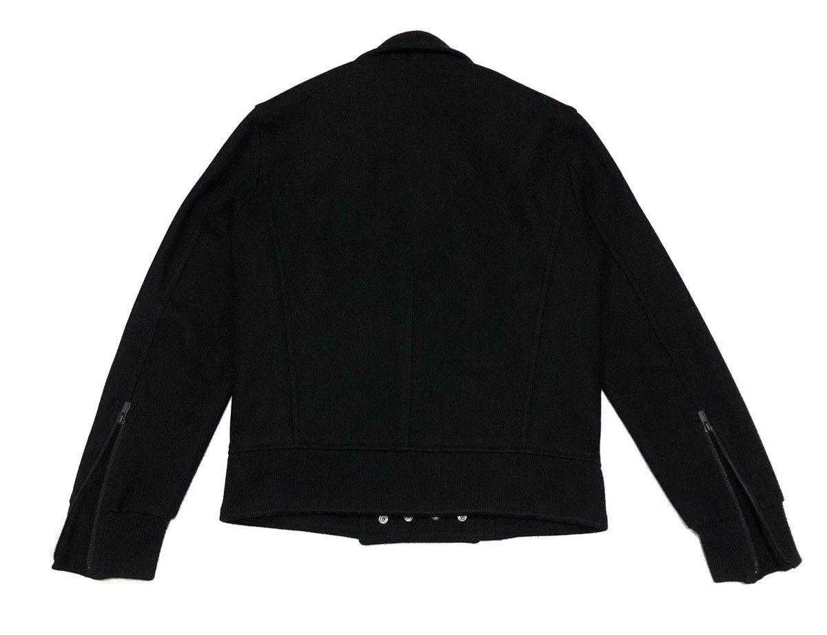 Black Barrett Black Barrett by Neil Barrett Biker Wool Jacket Size US M / EU 48-50 / 2 - 8 Thumbnail