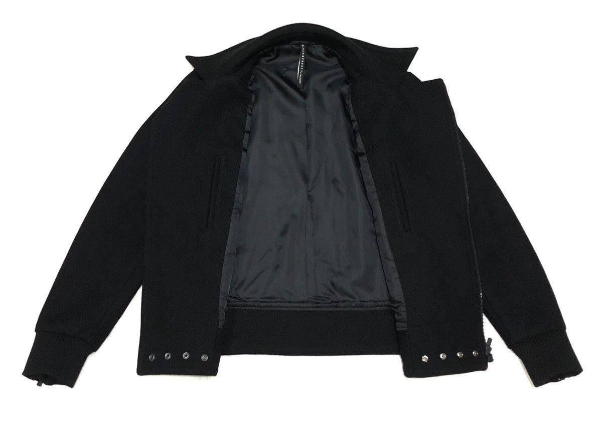 Black Barrett Black Barrett by Neil Barrett Biker Wool Jacket Size US M / EU 48-50 / 2 - 6 Thumbnail