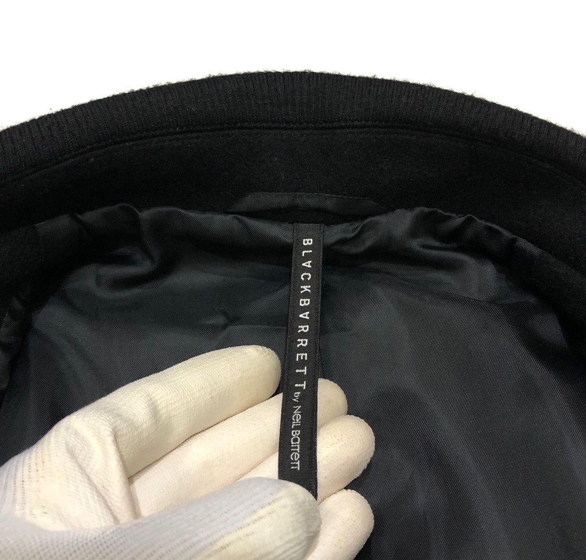 Black Barrett Black Barrett by Neil Barrett Biker Wool Jacket Size US M / EU 48-50 / 2 - 10 Thumbnail