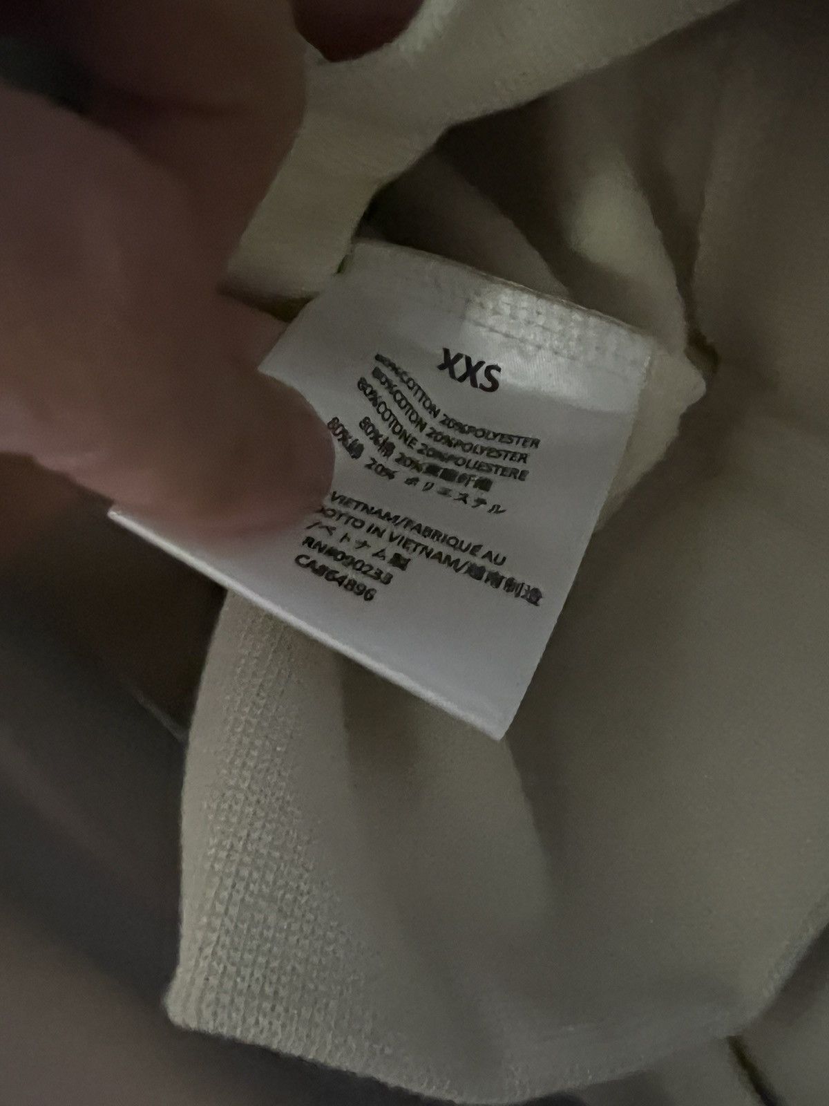 Essentials × FOG × Fear of God 💥 Fear Of God Essentials Hoodie Egg shell Size US XXS / EU 40 - 5 Thumbnail