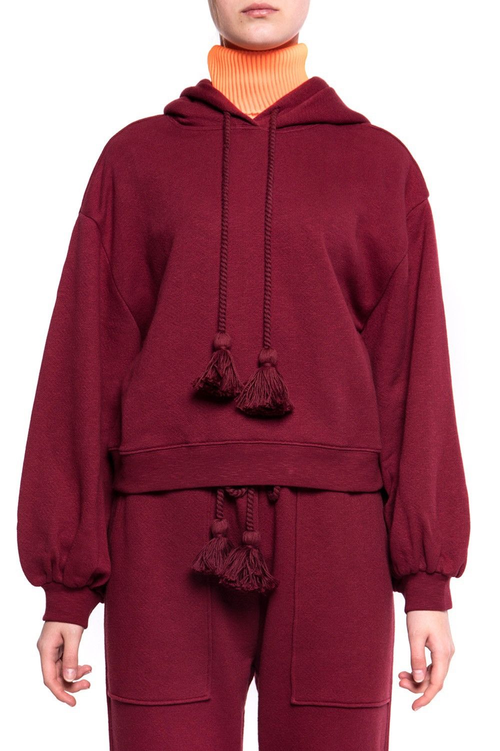 Ulla Johnson Ulla Johnson Tasseled Hoodie Sweatshirt Size S / US 4 / IT 40 - 3 Thumbnail