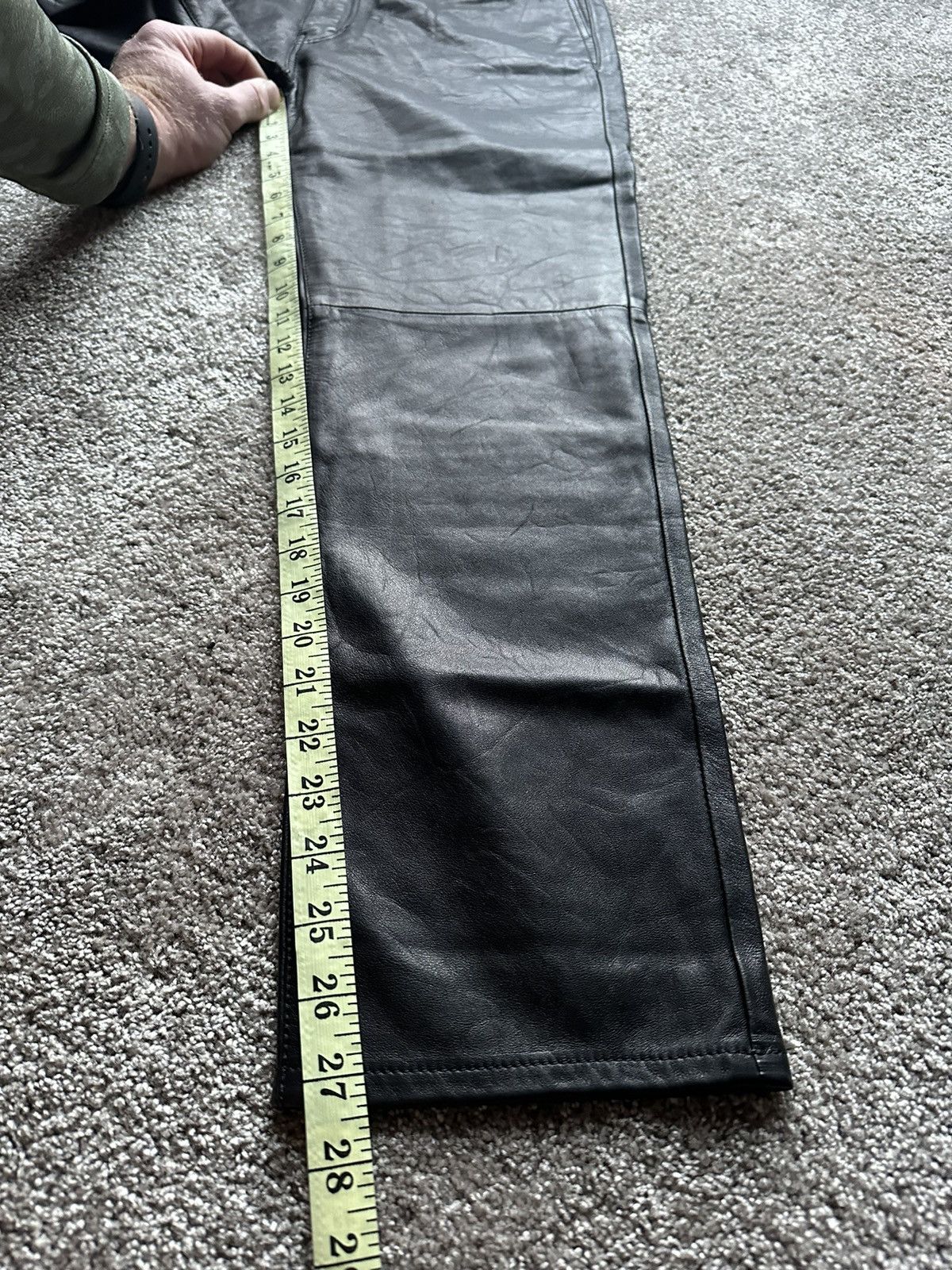 Saint Laurent Paris $3290 SS20 Saint Laurent leather pants jeans 50 BNWT Grail Size US 34 / EU 50 - 11 Thumbnail