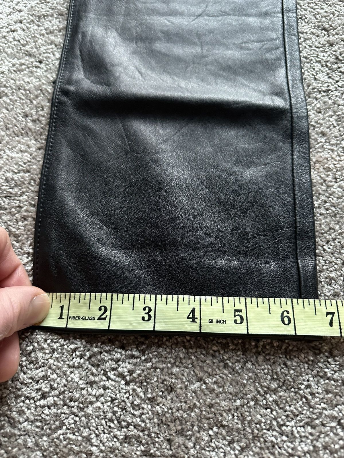 Saint Laurent Paris $3290 SS20 Saint Laurent leather pants jeans 50 BNWT Grail Size US 34 / EU 50 - 9 Thumbnail
