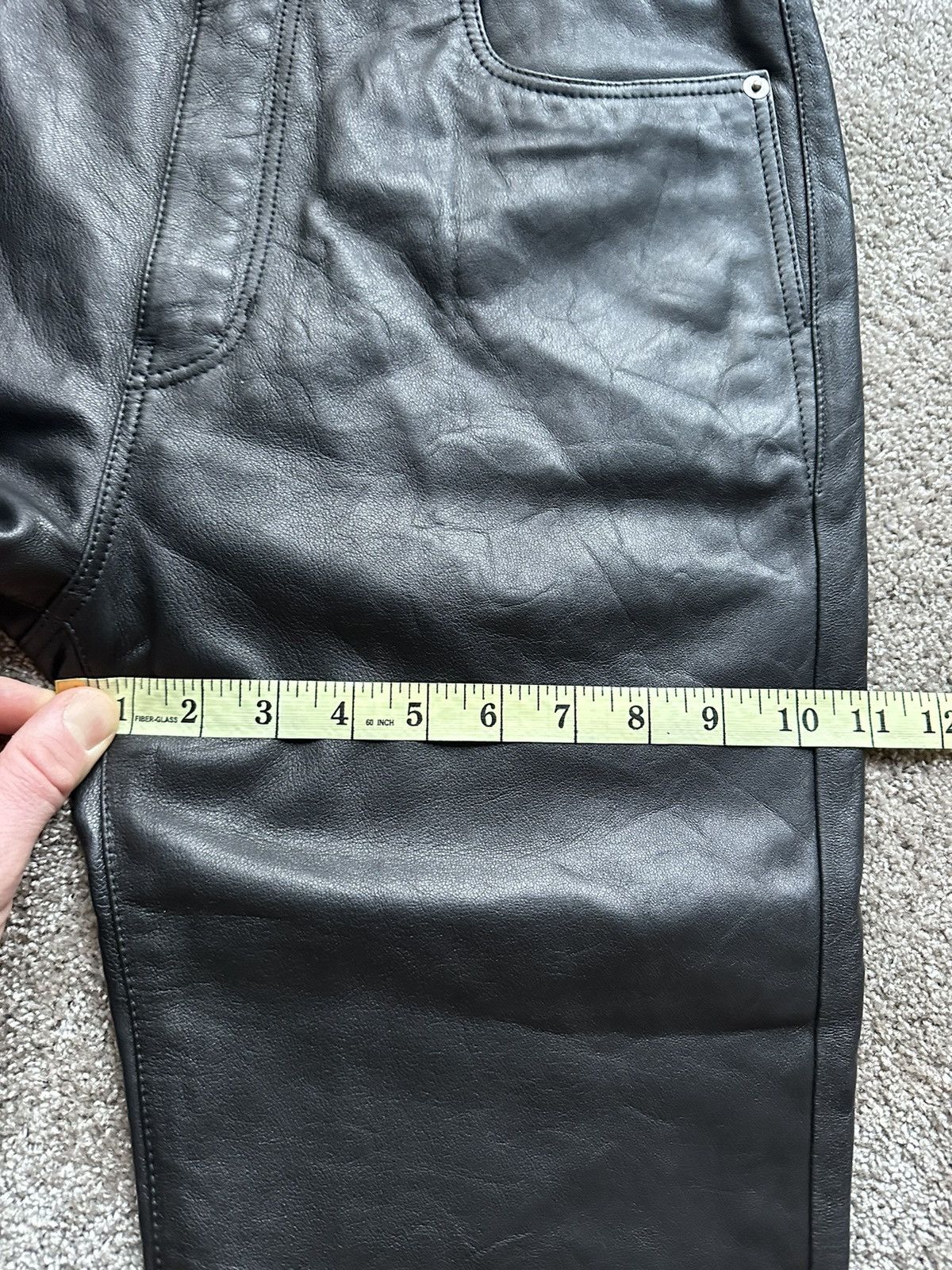 Saint Laurent Paris $3290 SS20 Saint Laurent leather pants jeans 50 BNWT Grail Size US 34 / EU 50 - 7 Thumbnail