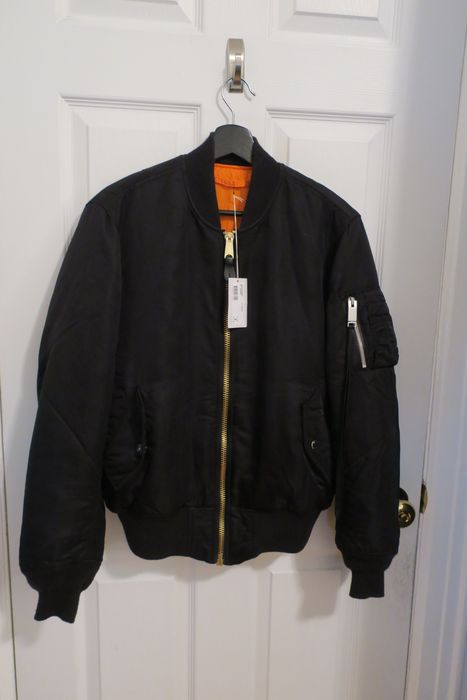 Alyx Alyx SSENSE Exclusive 'Born Bored' MA-1 Bomber | Grailed