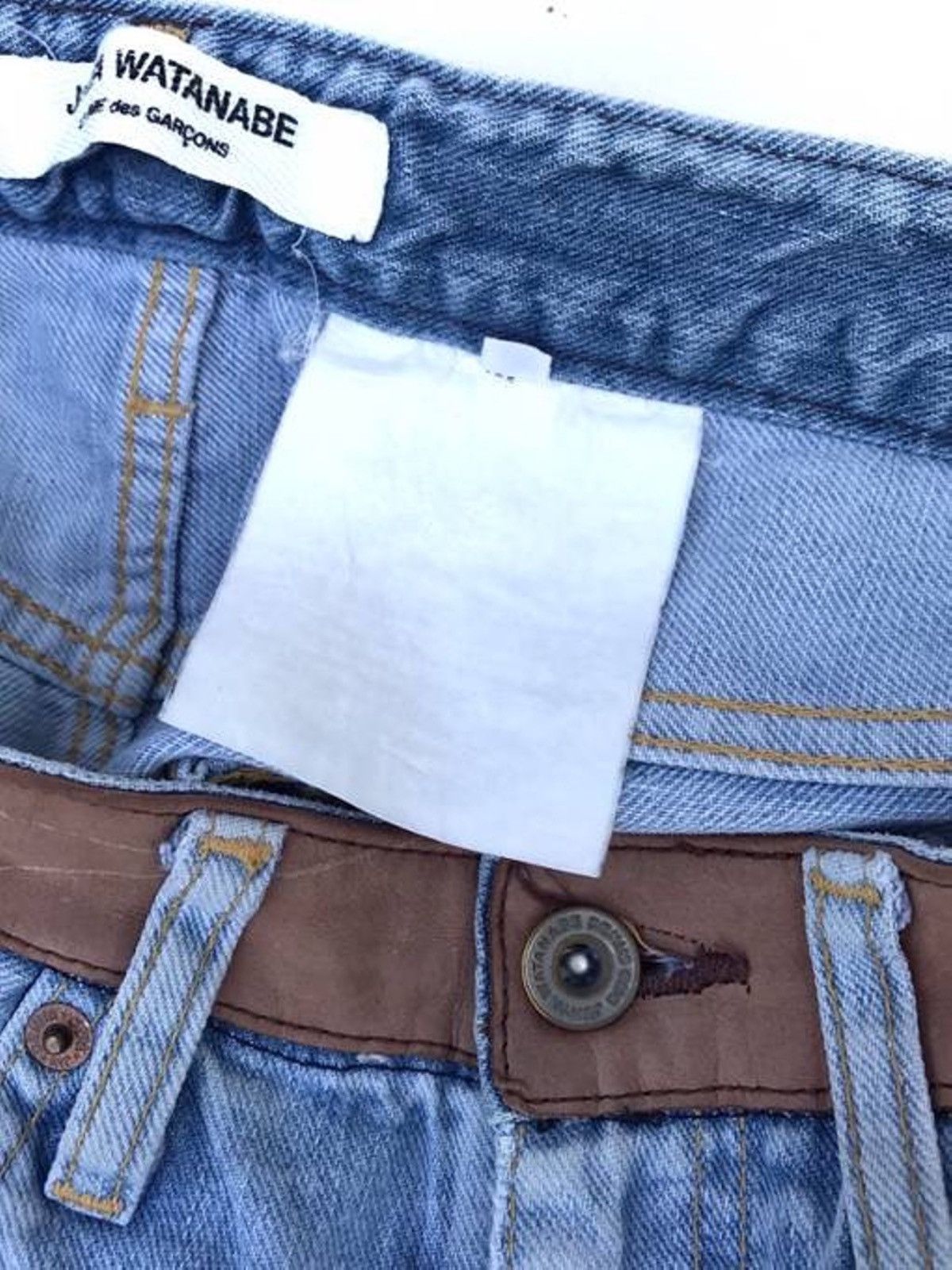 Comme des Garcons Comme Des Garcons Denim Selvedge Pants Japan Designer Pants Size US 28 / EU 44 - 9 Thumbnail