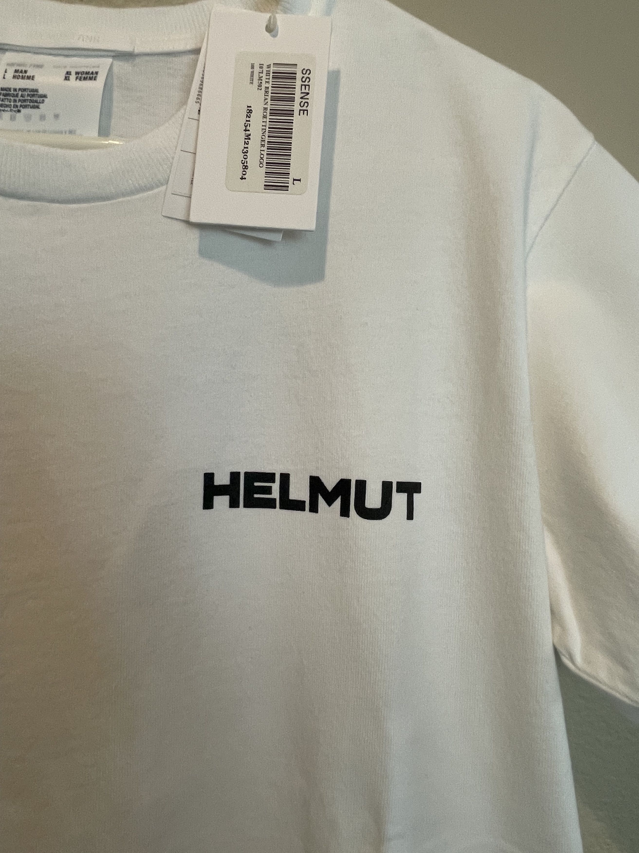 Helmut Lang Helmut Lang t-shirt In Lang We Trust Size US L / EU 52-54 / 3 - 2 Thumbnail