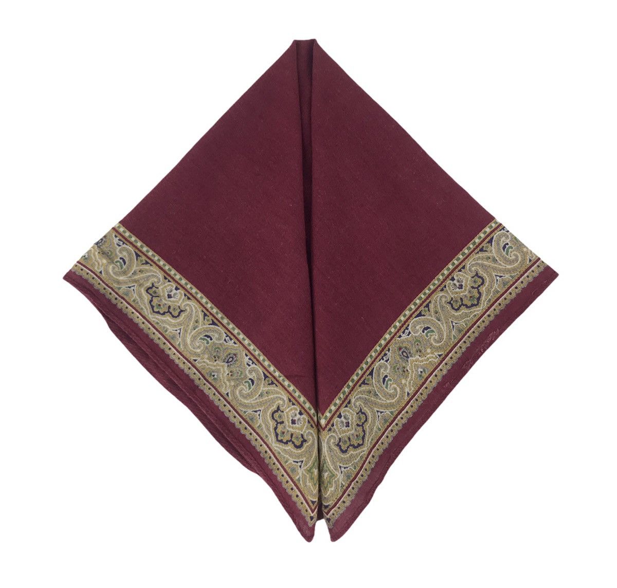 Austin Reed Austin Reed Paisley Design Handkerchief Pocket Square Size ONE SIZE - 1 Thumbnail