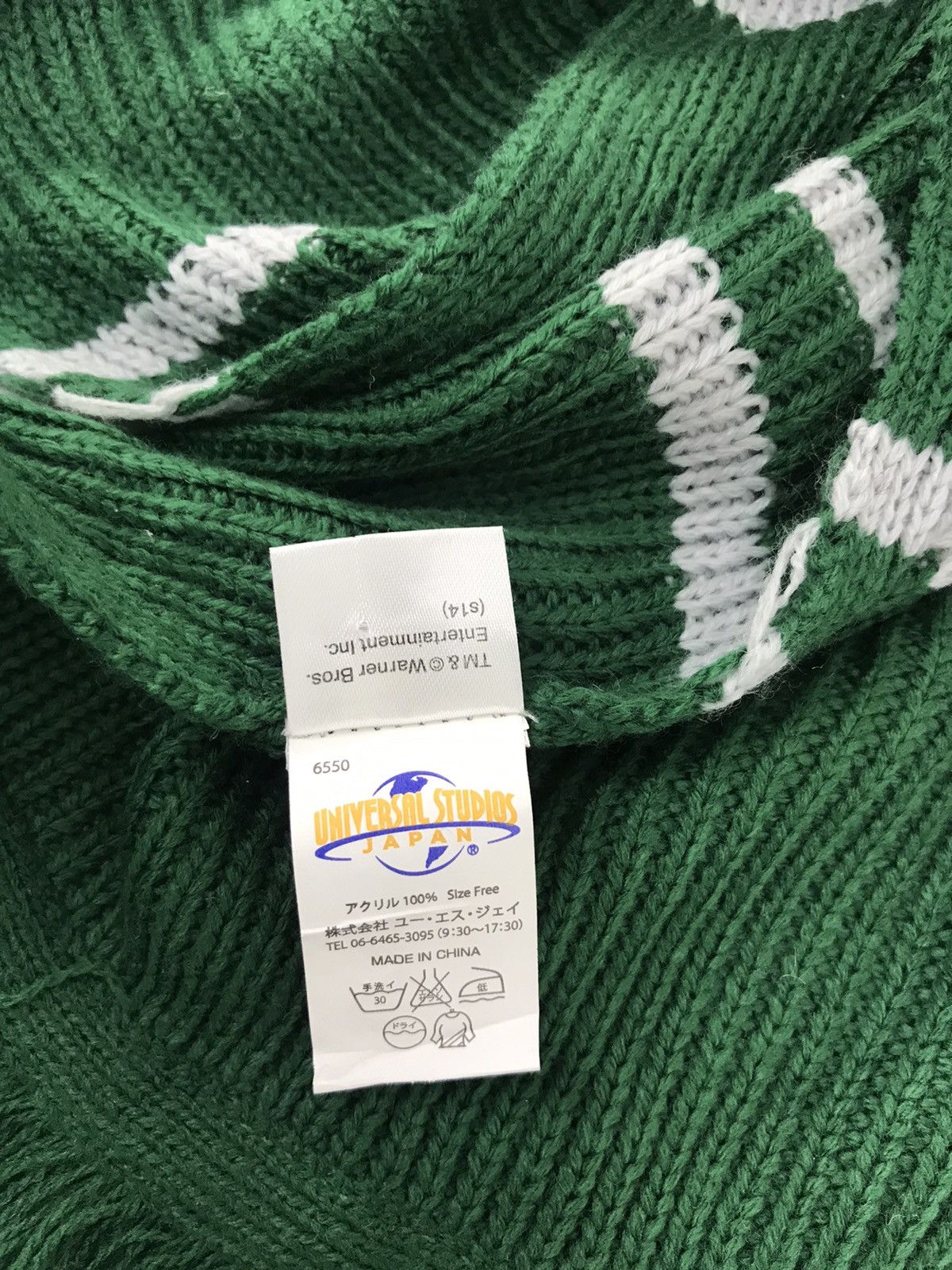 Universal Studios Vintage Universal Japan Studio Harry Potter Striped Muffler Size ONE SIZE - 4 Thumbnail