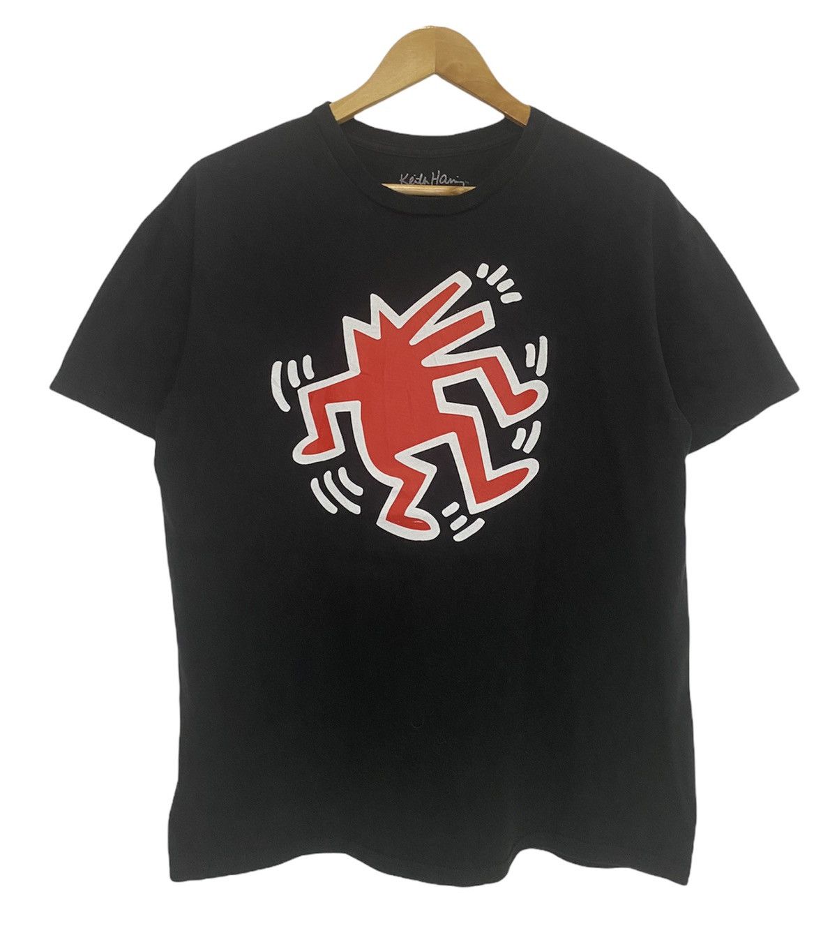 Keith Haring Keith Haring Big Logo T-Shirt Size US L / EU 52-54 / 3 - 1 Thumbnail