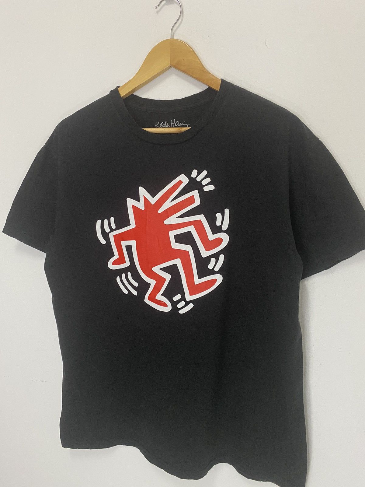 Keith Haring Keith Haring Big Logo T-Shirt Size US L / EU 52-54 / 3 - 4 Thumbnail