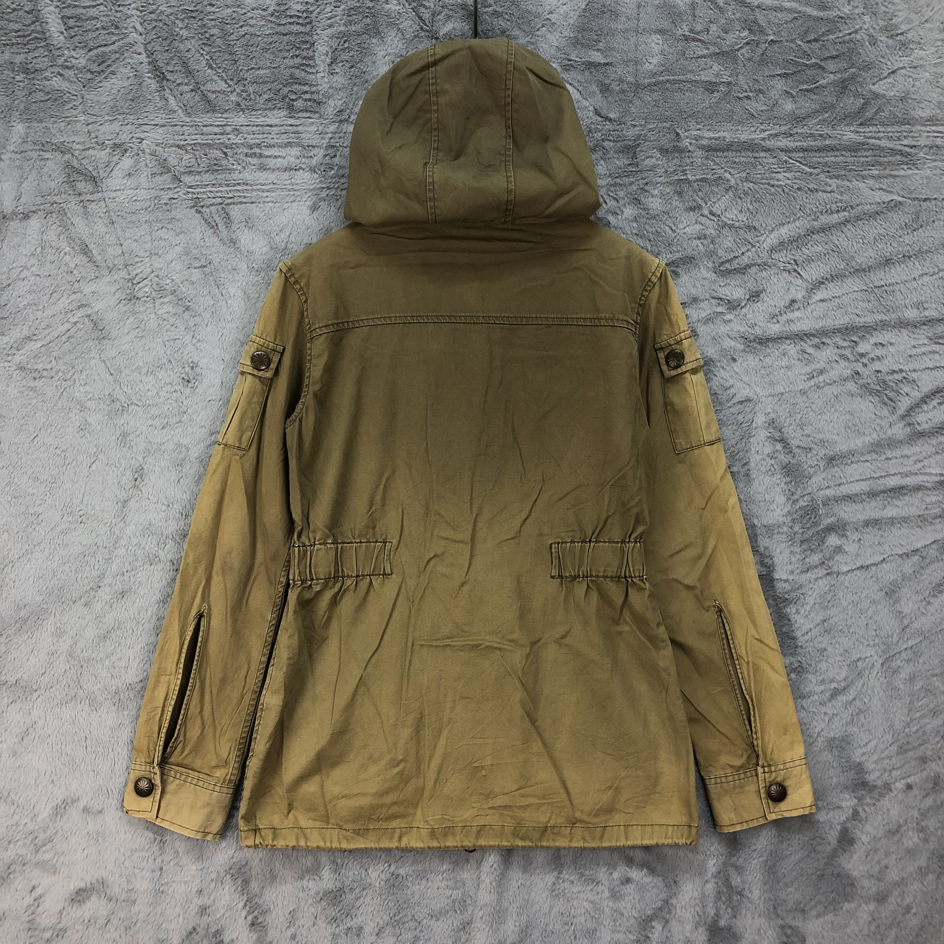 SLY RARE SLY MILITARY ASYMMETRIC HOODED JACKET #4637-161 Size US M / EU 48-50 / 2 - 10 Thumbnail