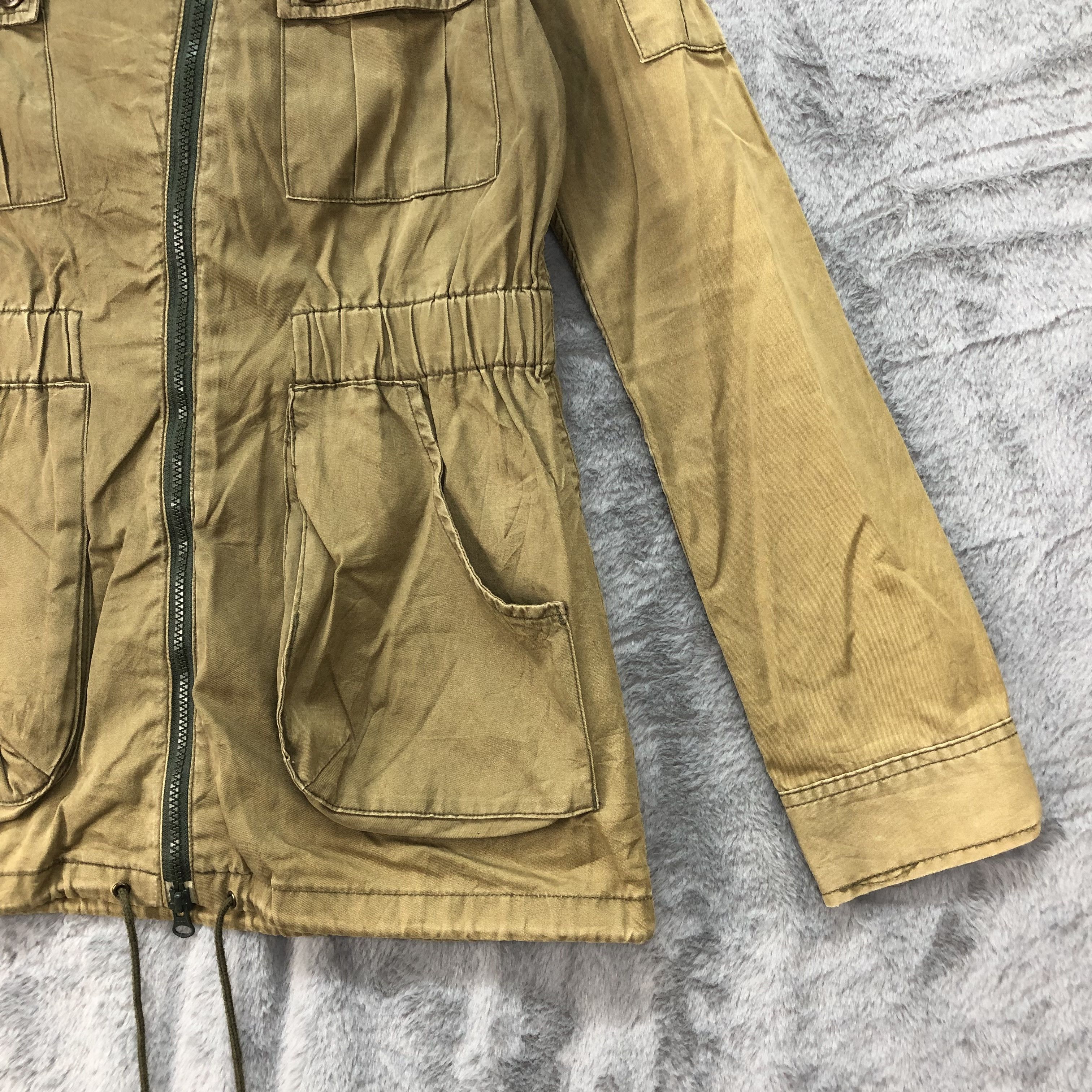 SLY RARE SLY MILITARY ASYMMETRIC HOODED JACKET #4637-161 Size US M / EU 48-50 / 2 - 6 Thumbnail