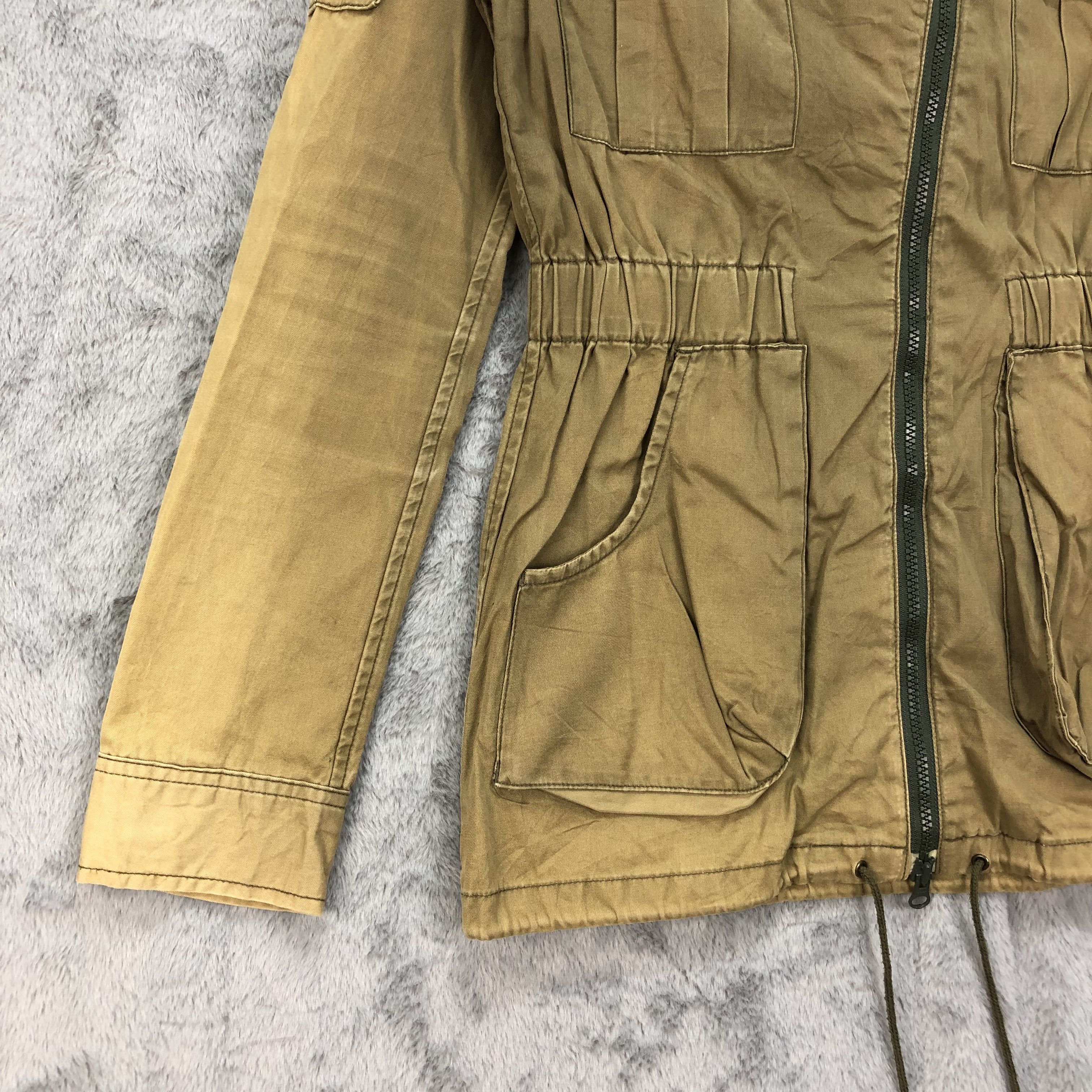 SLY RARE SLY MILITARY ASYMMETRIC HOODED JACKET #4637-161 Size US M / EU 48-50 / 2 - 5 Thumbnail