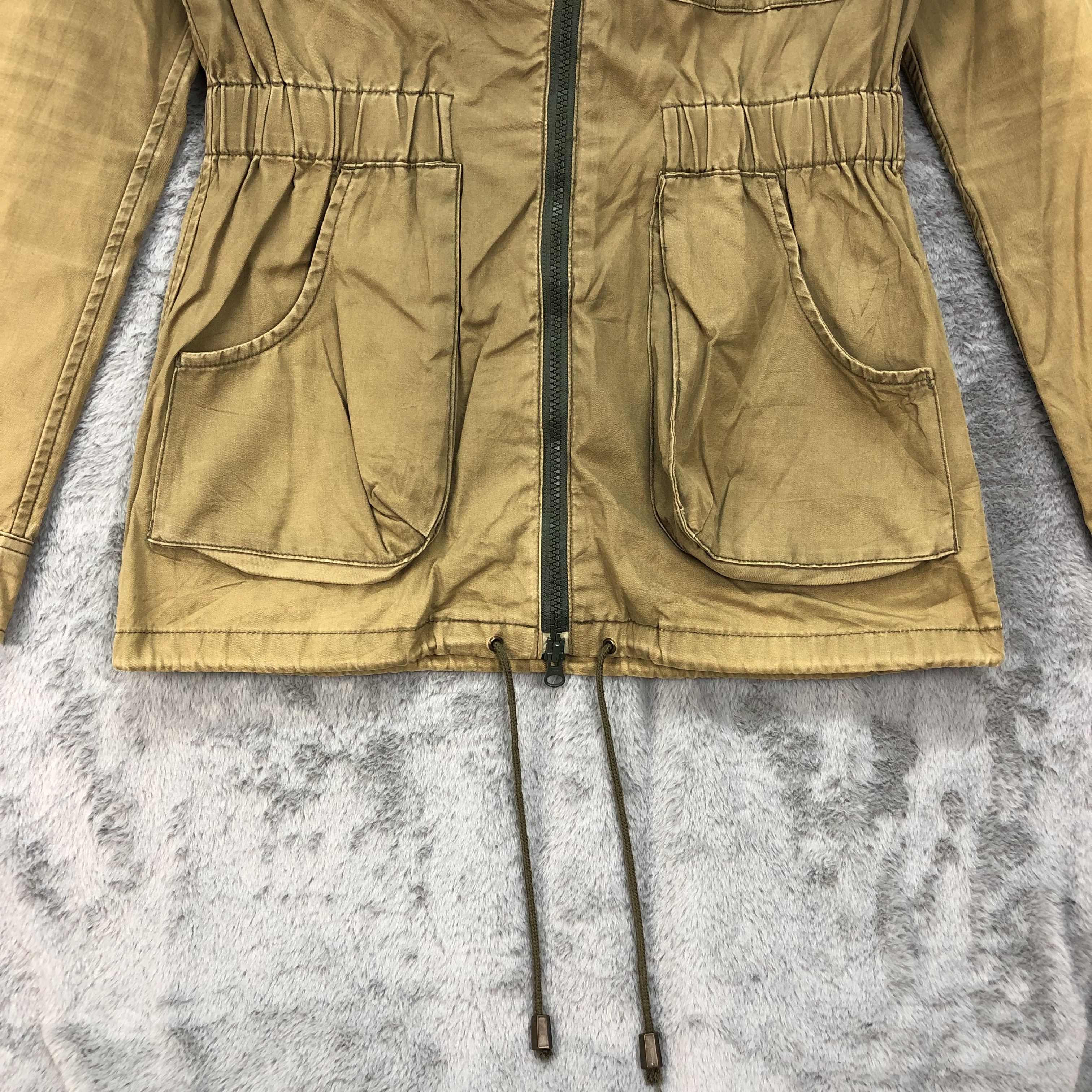 SLY RARE SLY MILITARY ASYMMETRIC HOODED JACKET #4637-161 Size US M / EU 48-50 / 2 - 4 Thumbnail
