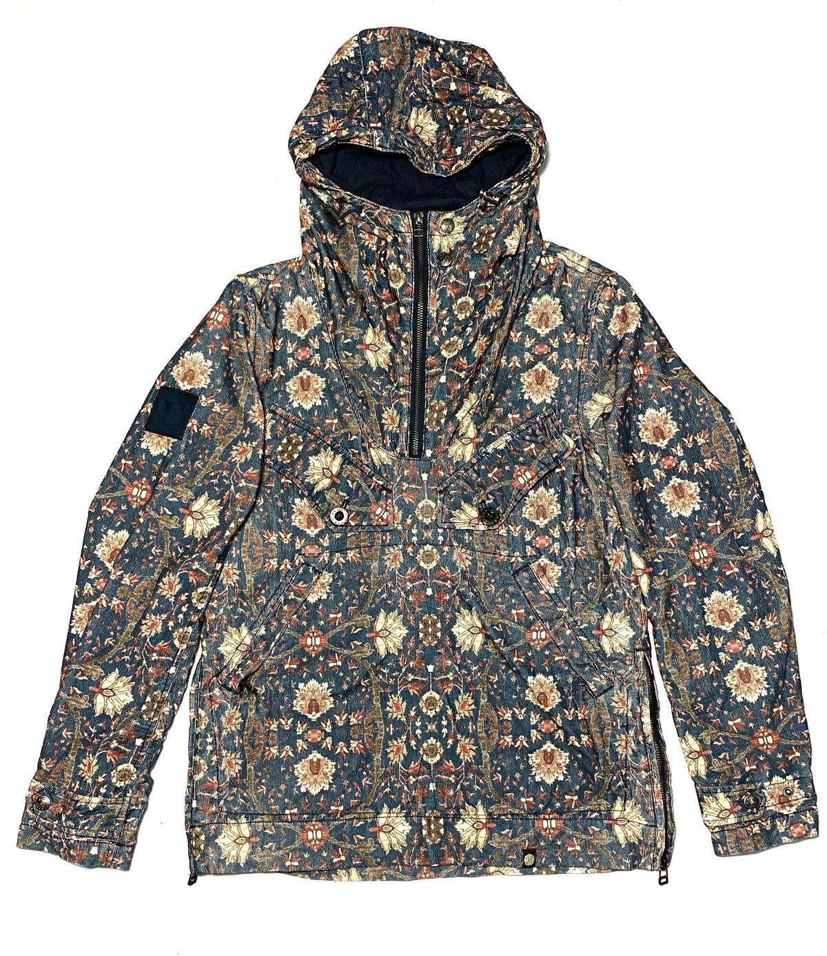 Pretty Green Pretty Green Full Print Pullover Jacket Size US S / EU 44-46 / 1 - 1 Thumbnail