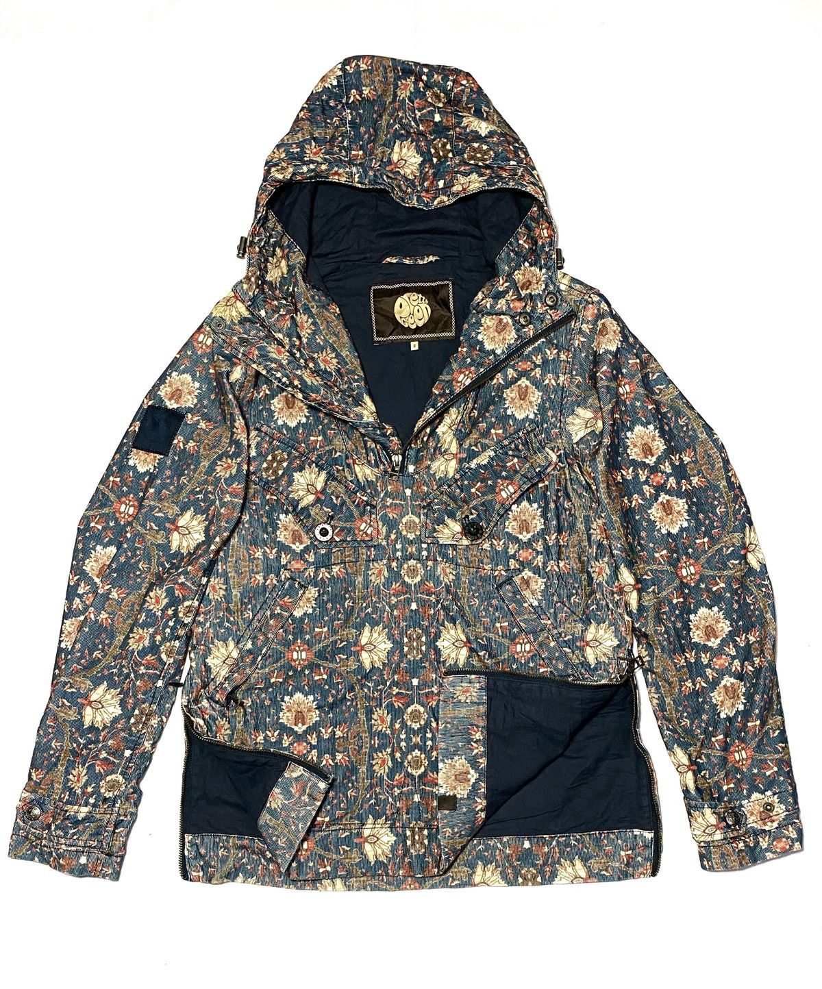 Pretty Green Pretty Green Full Print Pullover Jacket Size US S / EU 44-46 / 1 - 3 Thumbnail