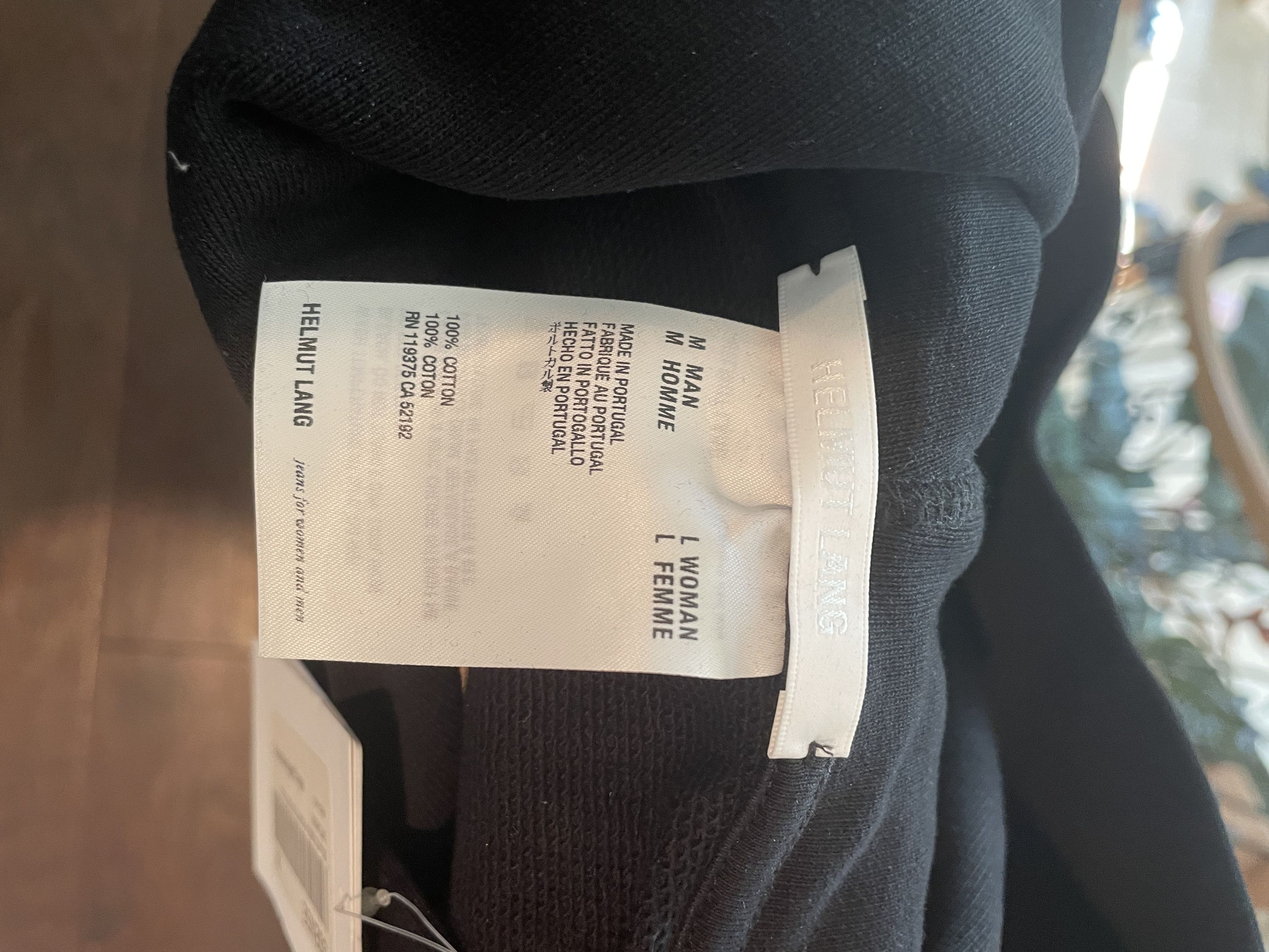 Helmut Lang Helmut Lang Hoodie In Lang We Trust Size US M / EU 48-50 / 2 - 7 Thumbnail