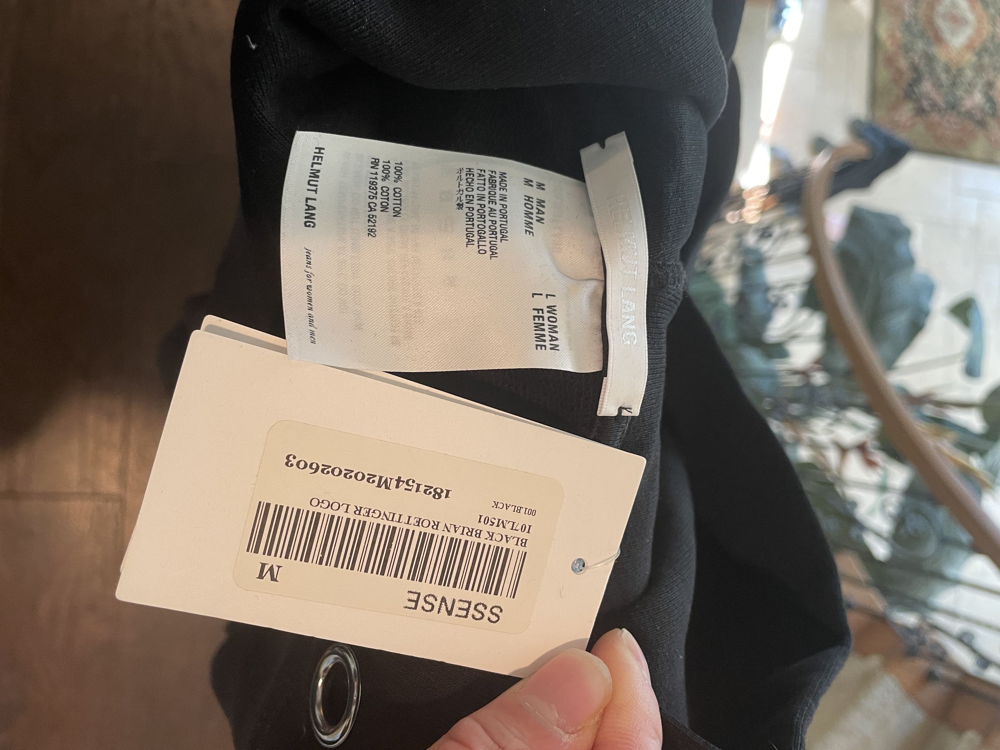Helmut Lang Helmut Lang Hoodie In Lang We Trust Size US M / EU 48-50 / 2 - 6 Thumbnail