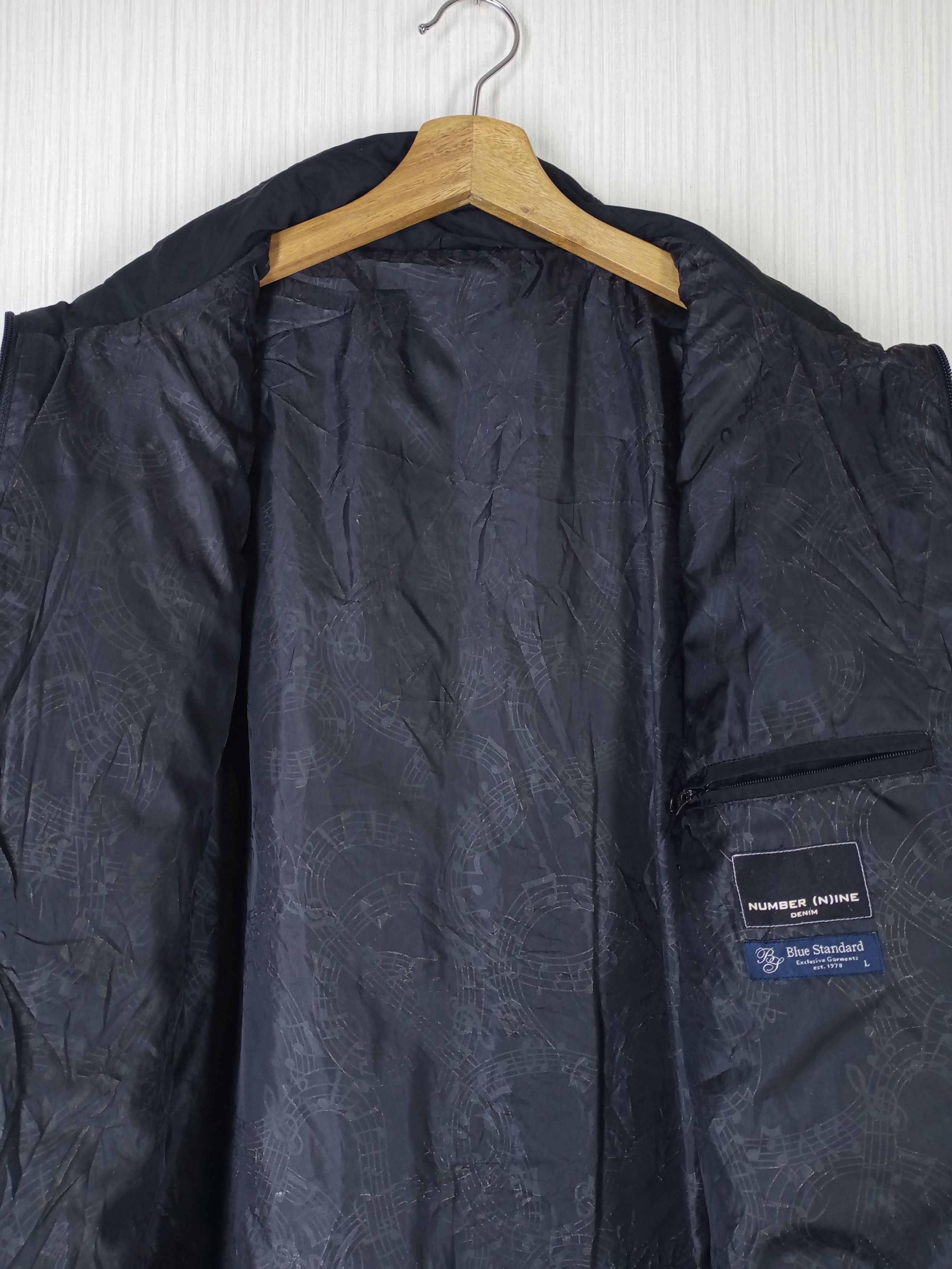 Number (N)ine Number (N)ine Puffer Black Jacket Size US M / EU 48-50 / 2 - 7 Thumbnail