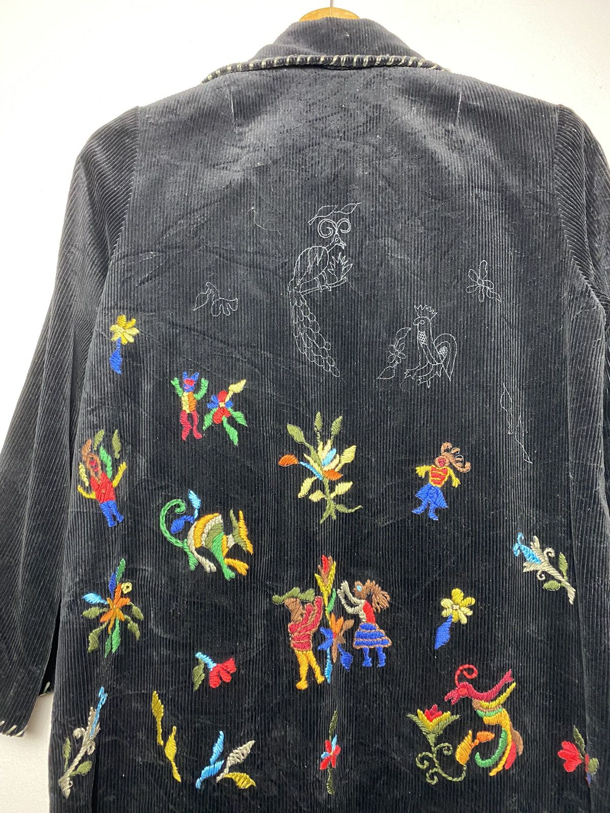 Art Comes First Pop Art Embroidered Corduroy Jacket Size US S / EU 44-46 / 1 - 7 Thumbnail