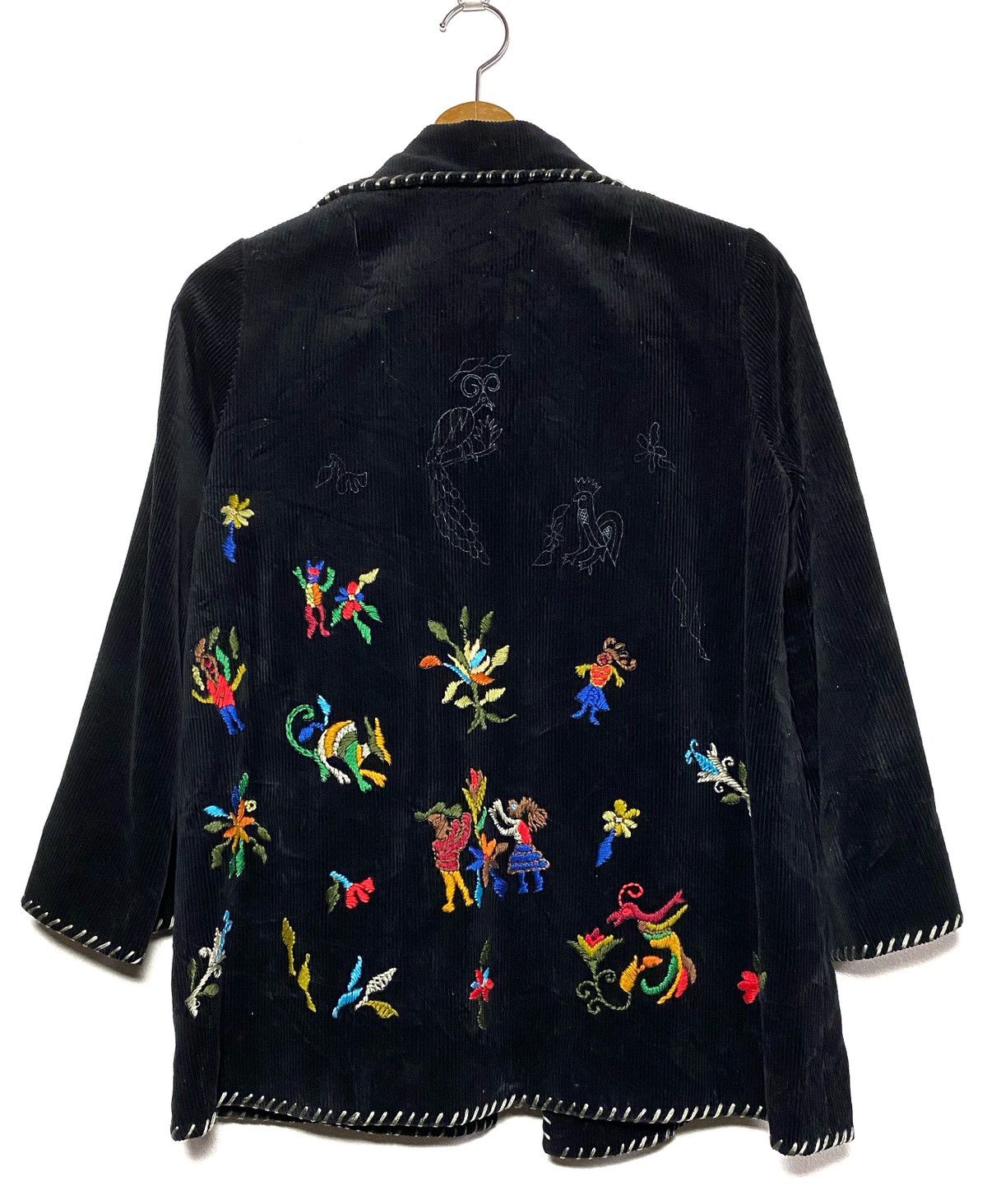 Art Comes First Pop Art Embroidered Corduroy Jacket Size US S / EU 44-46 / 1 - 3 Thumbnail
